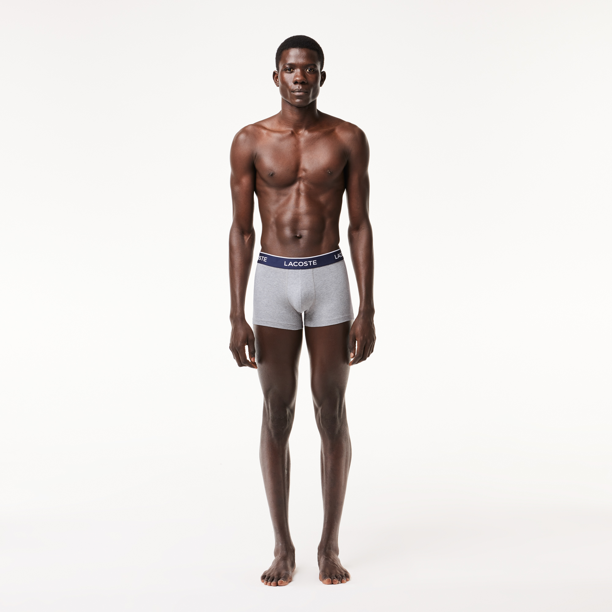 Мужское нижнее бельё Lacoste, серый, арт. 5H3389