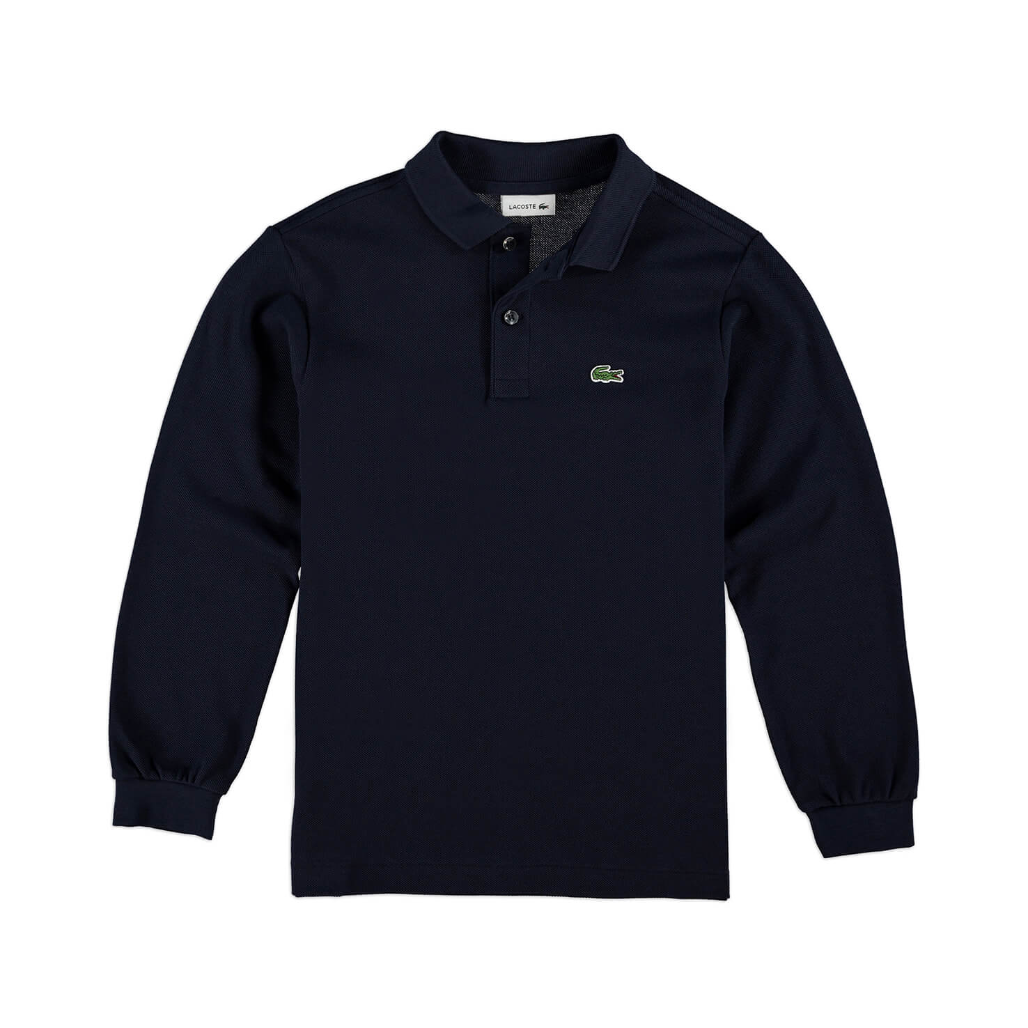 Детское поло Lacoste из хлопка Pique, синий, арт. PJ8915