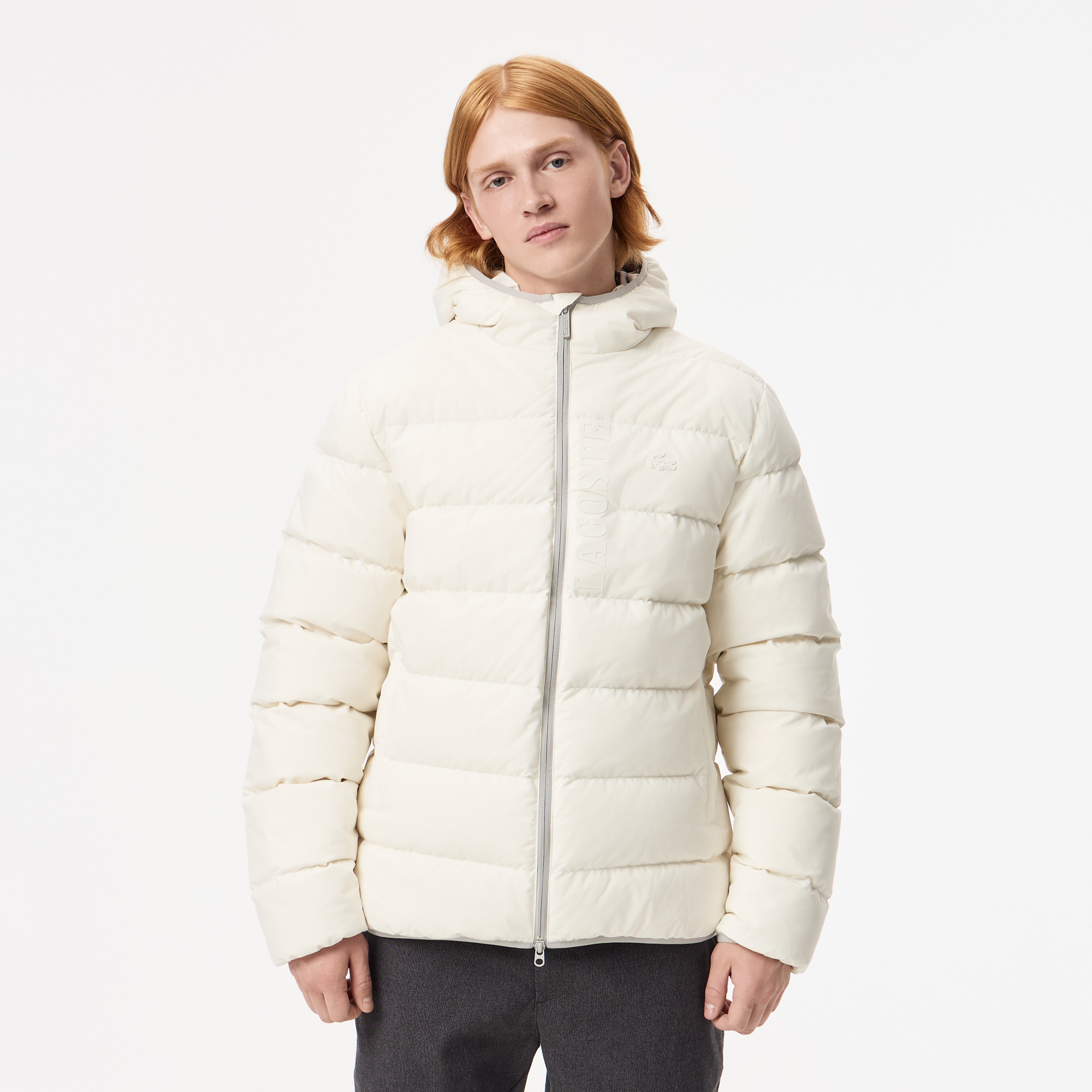 Мужская куртка Lacoste, белый, арт. BH2631