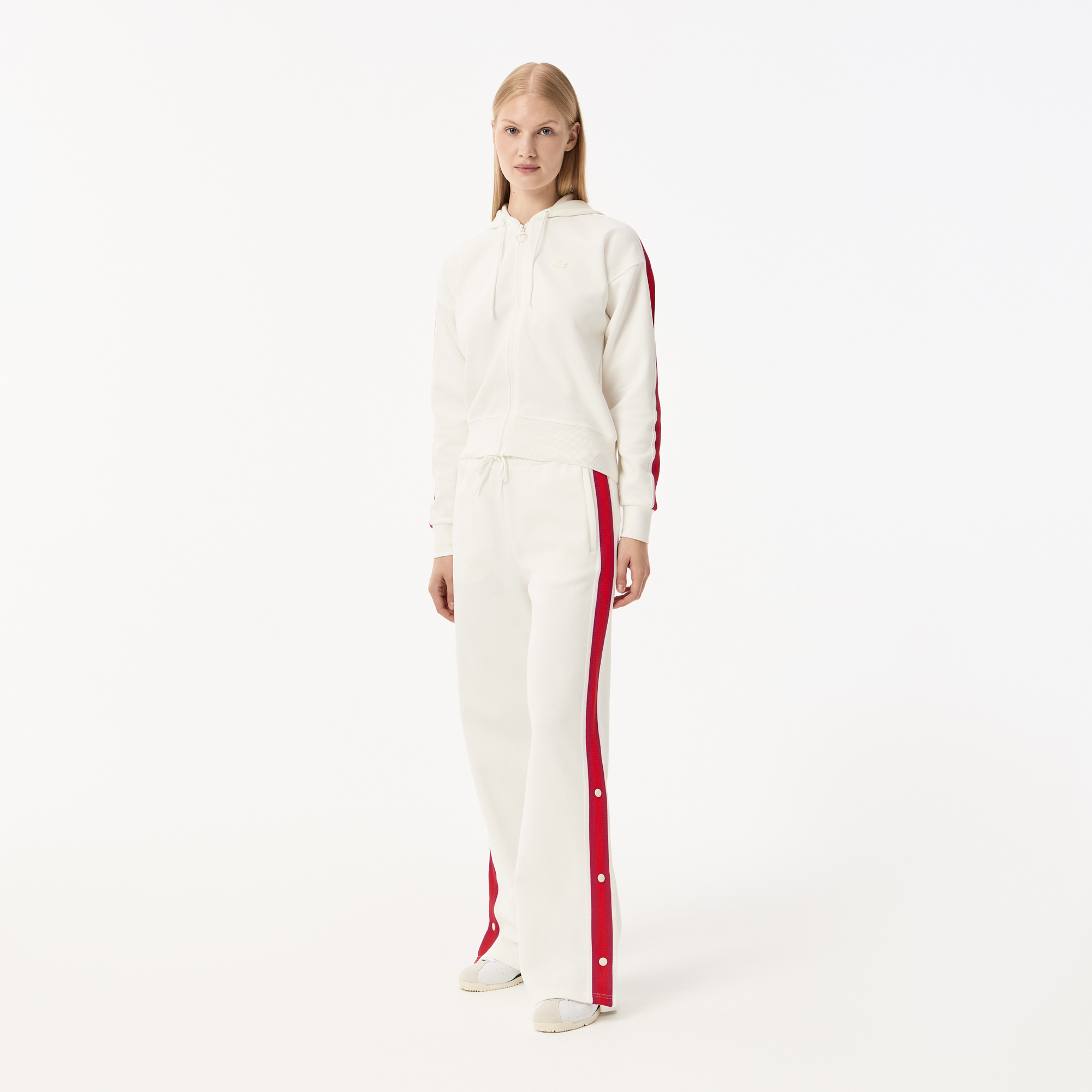 Женские спортивные брюки Lacoste, белый, арт. XF0519R