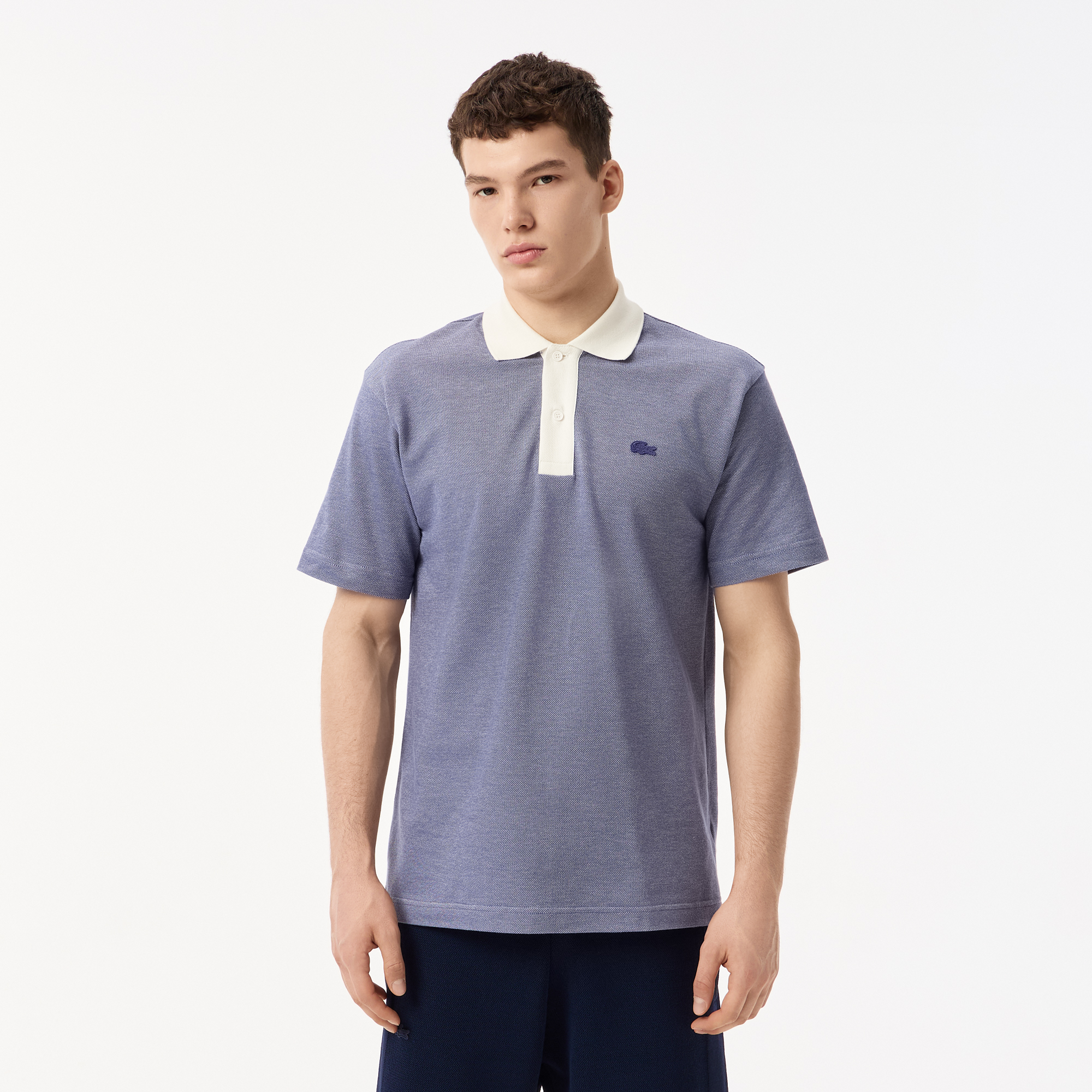 Поло Lacoste мужское, синий, арт. PH0564