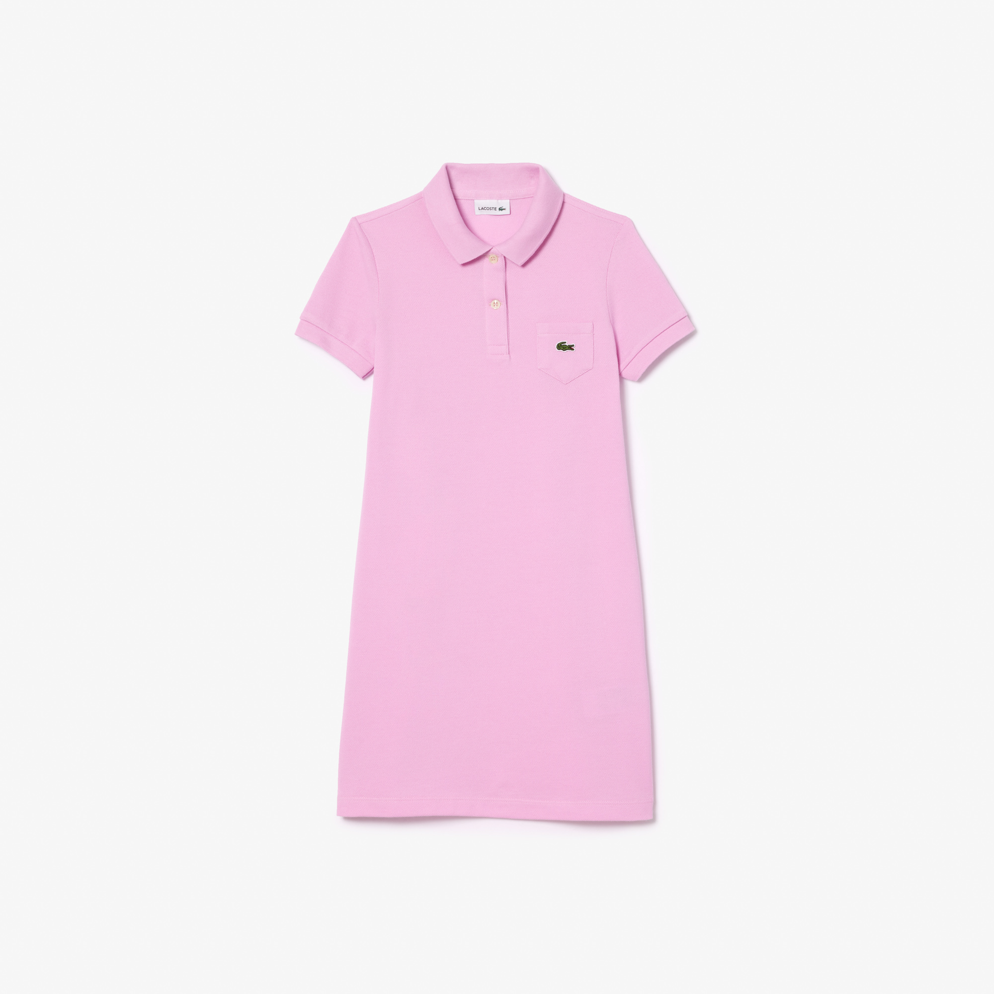 

Детское платье Lacoste из хлопка, Розовый