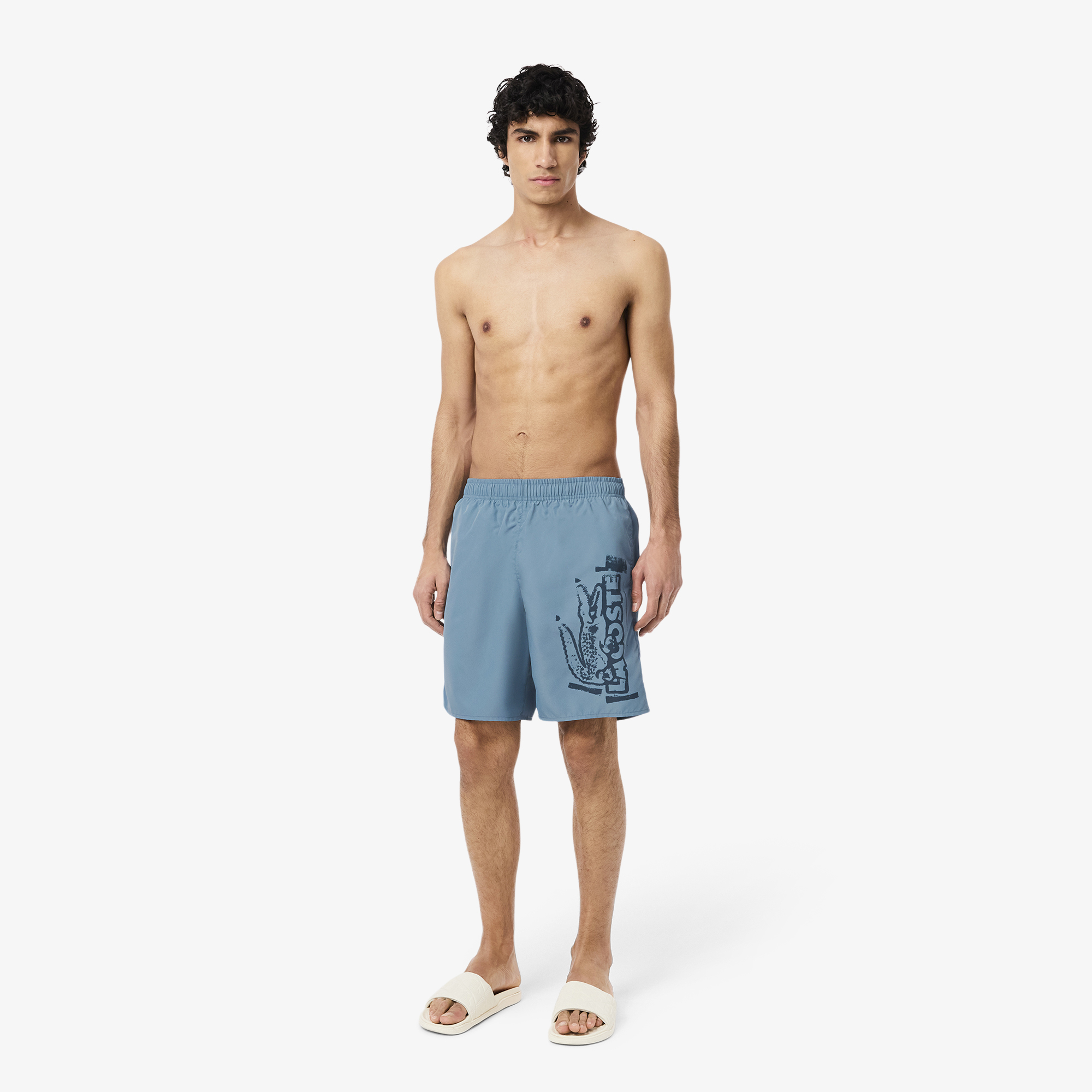 Мужские плавательные шорты Lacoste, синий, арт. MH9135