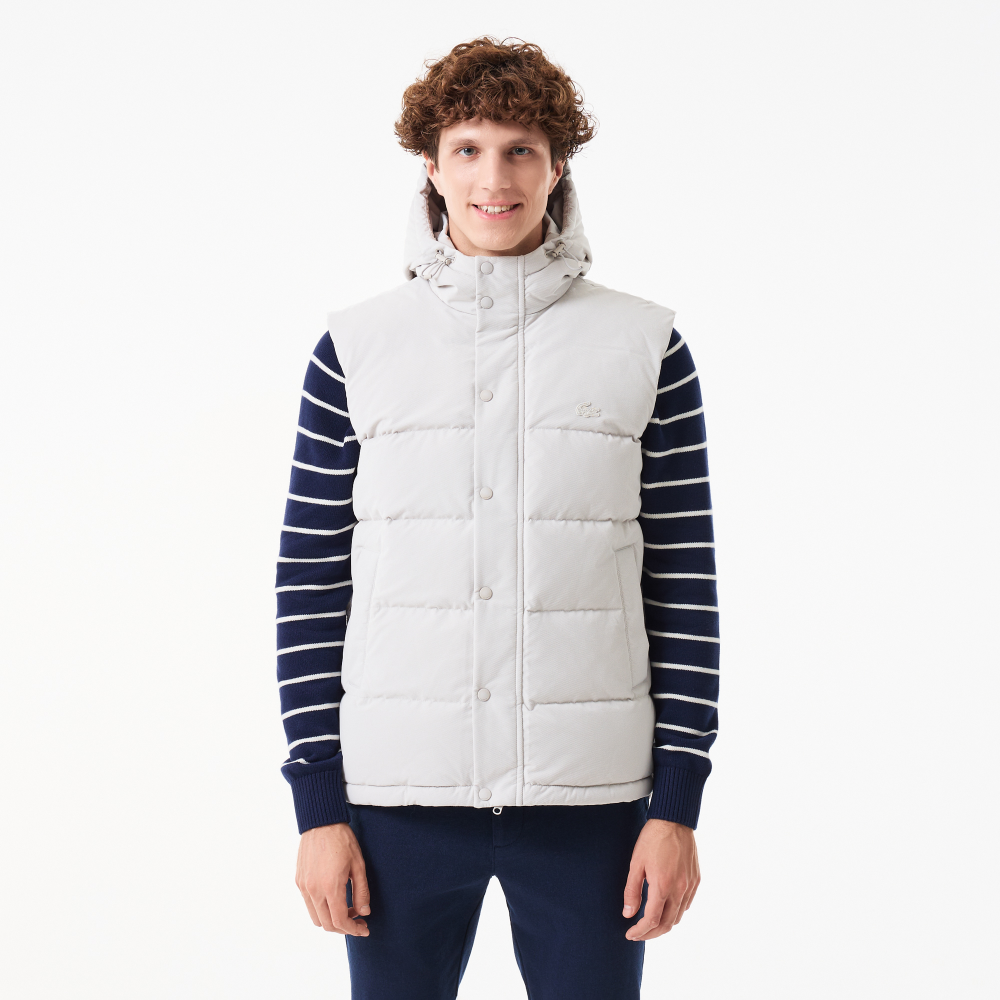 Жилет Lacoste утепленный, серый, арт. BH2531