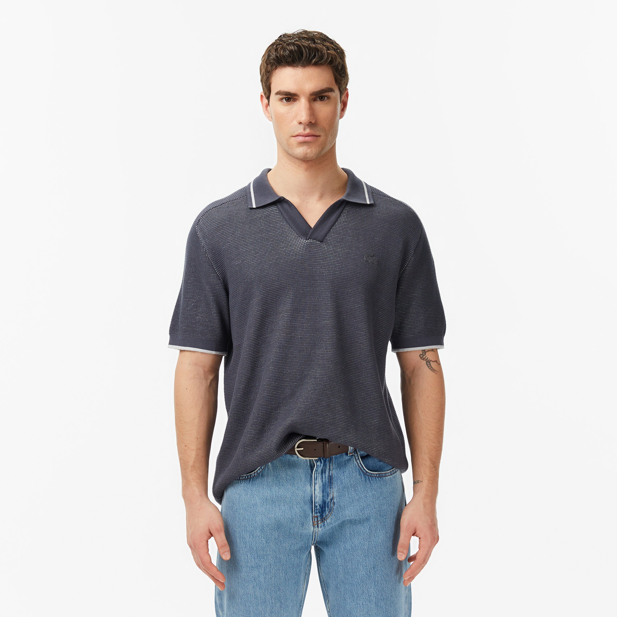 Свитер Lacoste, серый, арт. AH0622