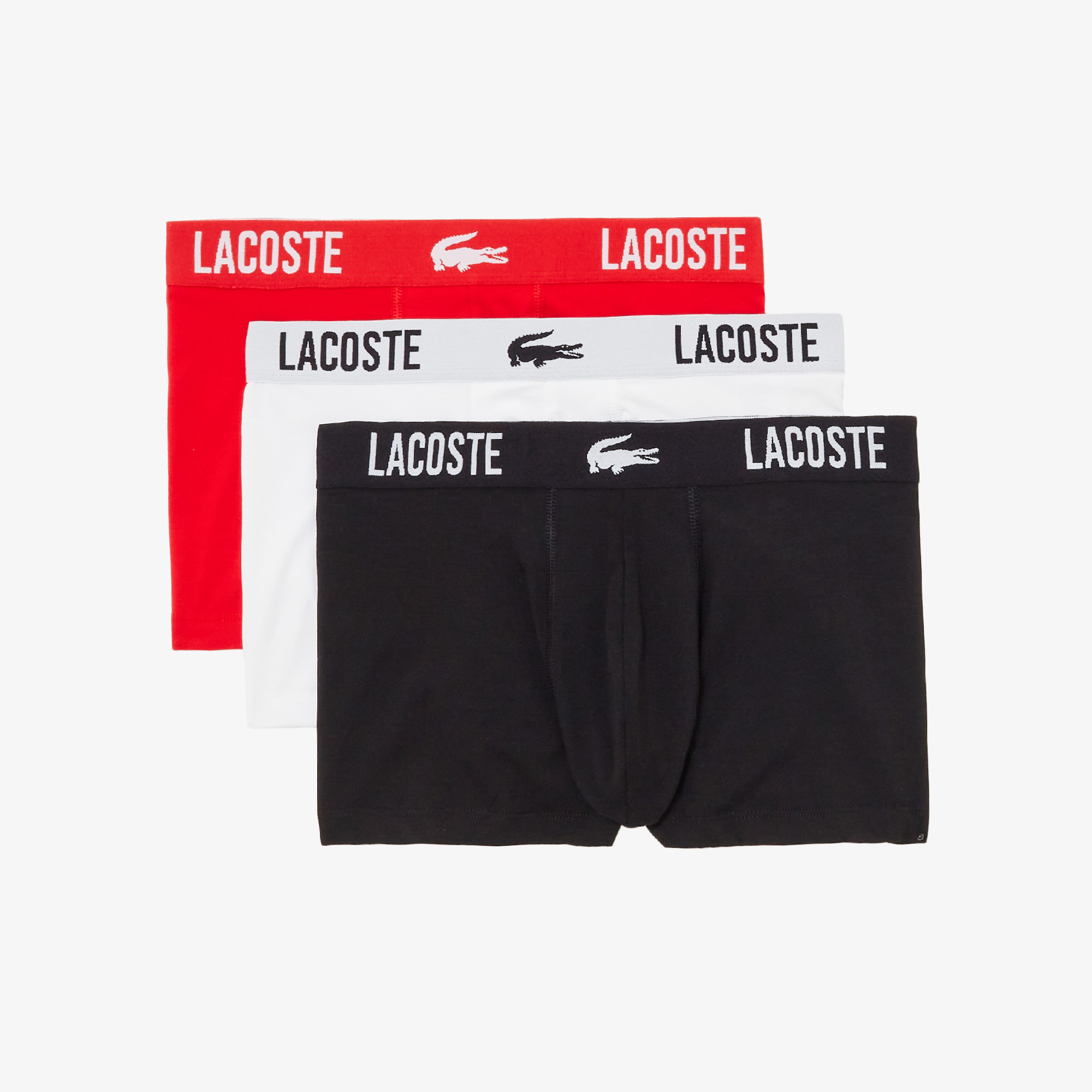 

Мужское нижнее бельё Lacoste 3 шт., Чёрный