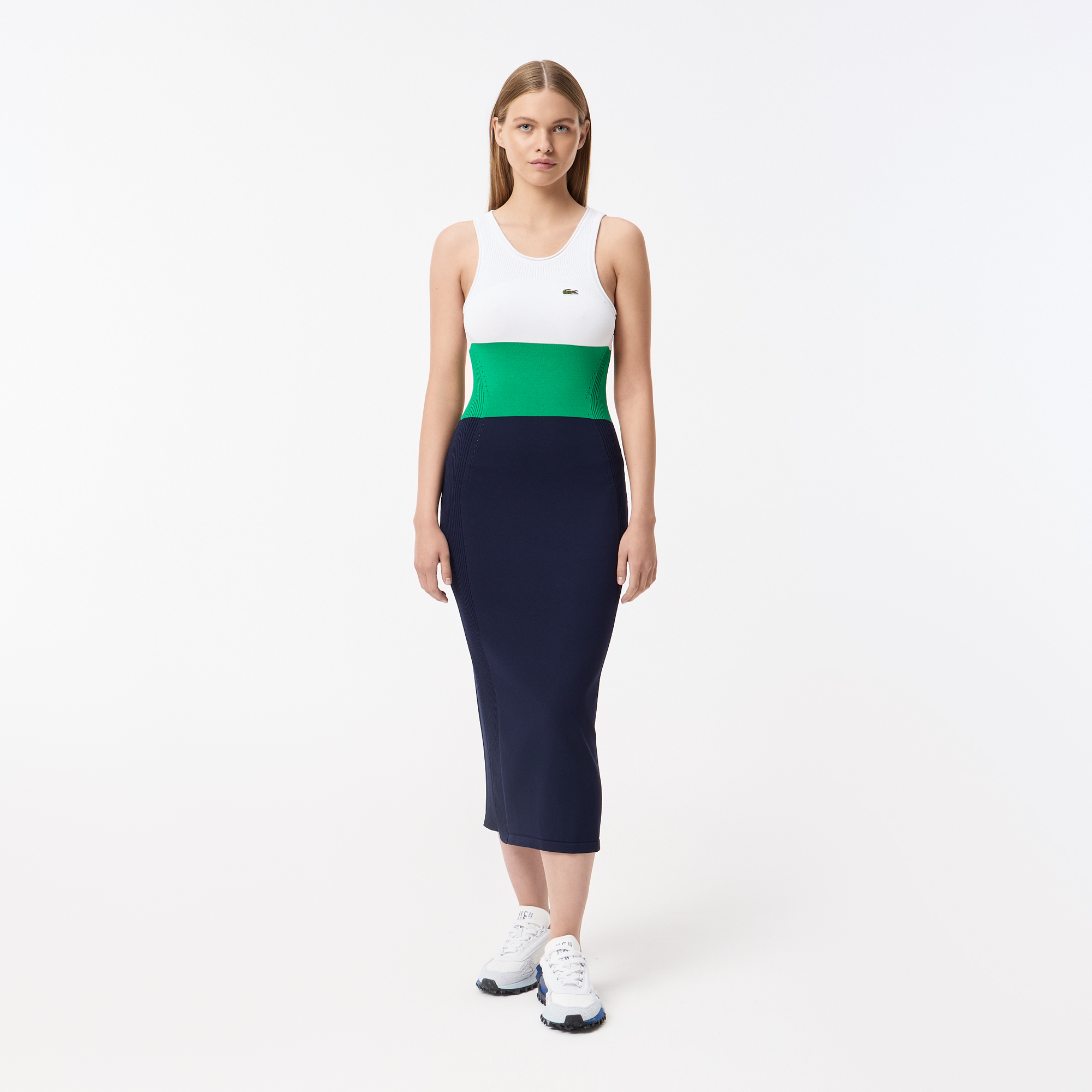 Женское платье Lacoste из вискозы