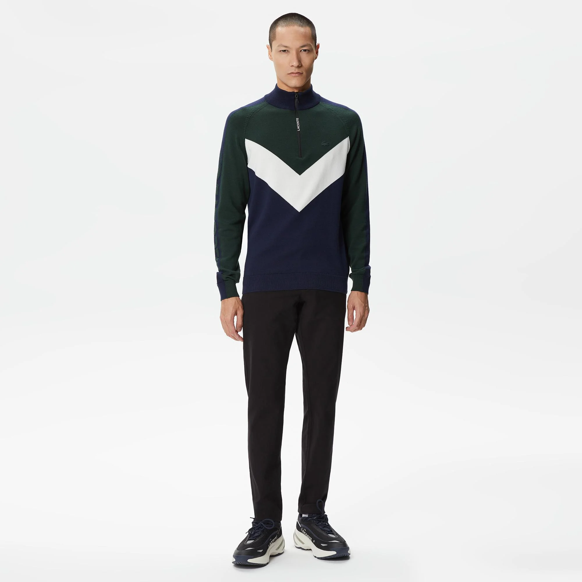 

Мужские джинсы Lacoste приталенного кроя, Чёрный