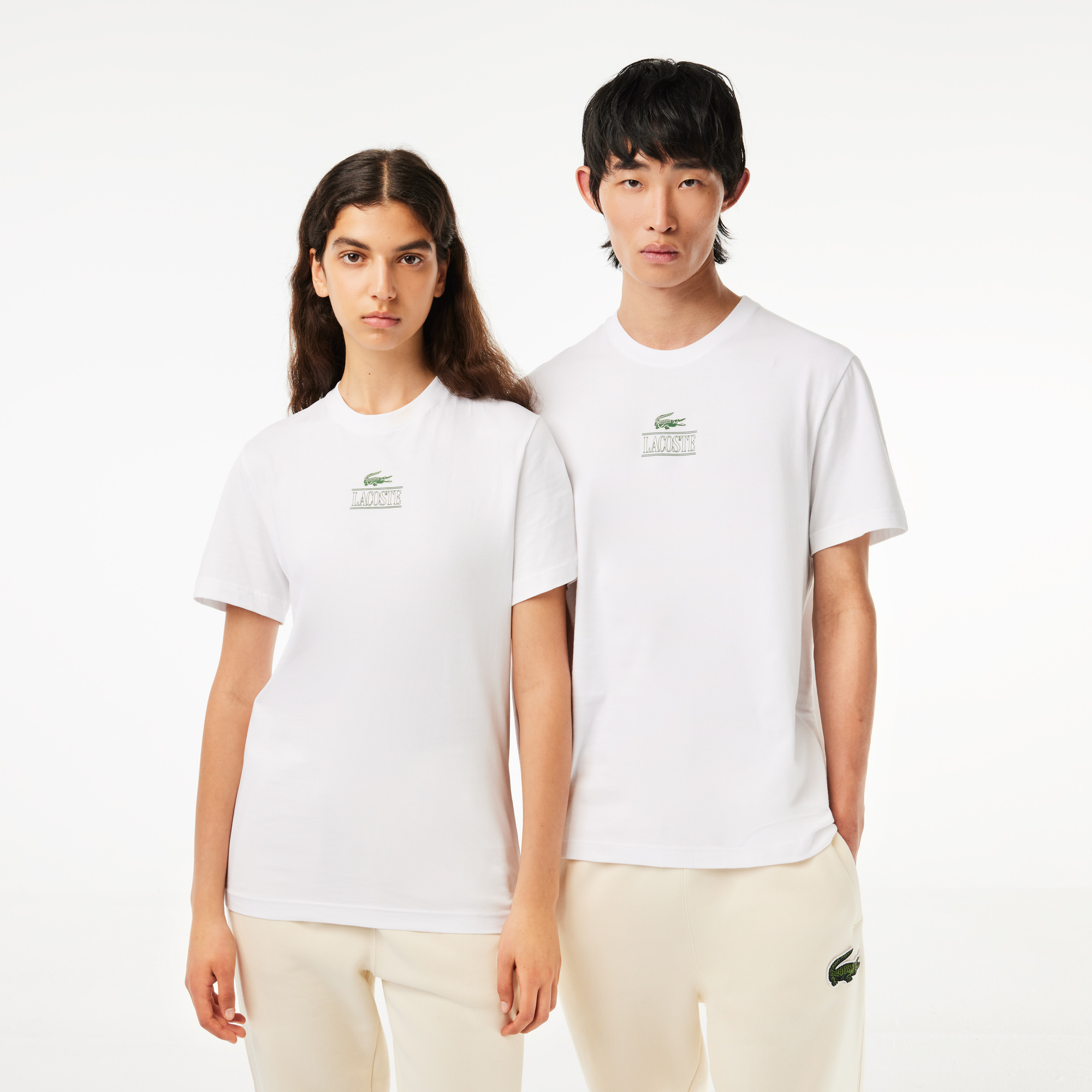 

Футболка Lacoste унисекс, Белый