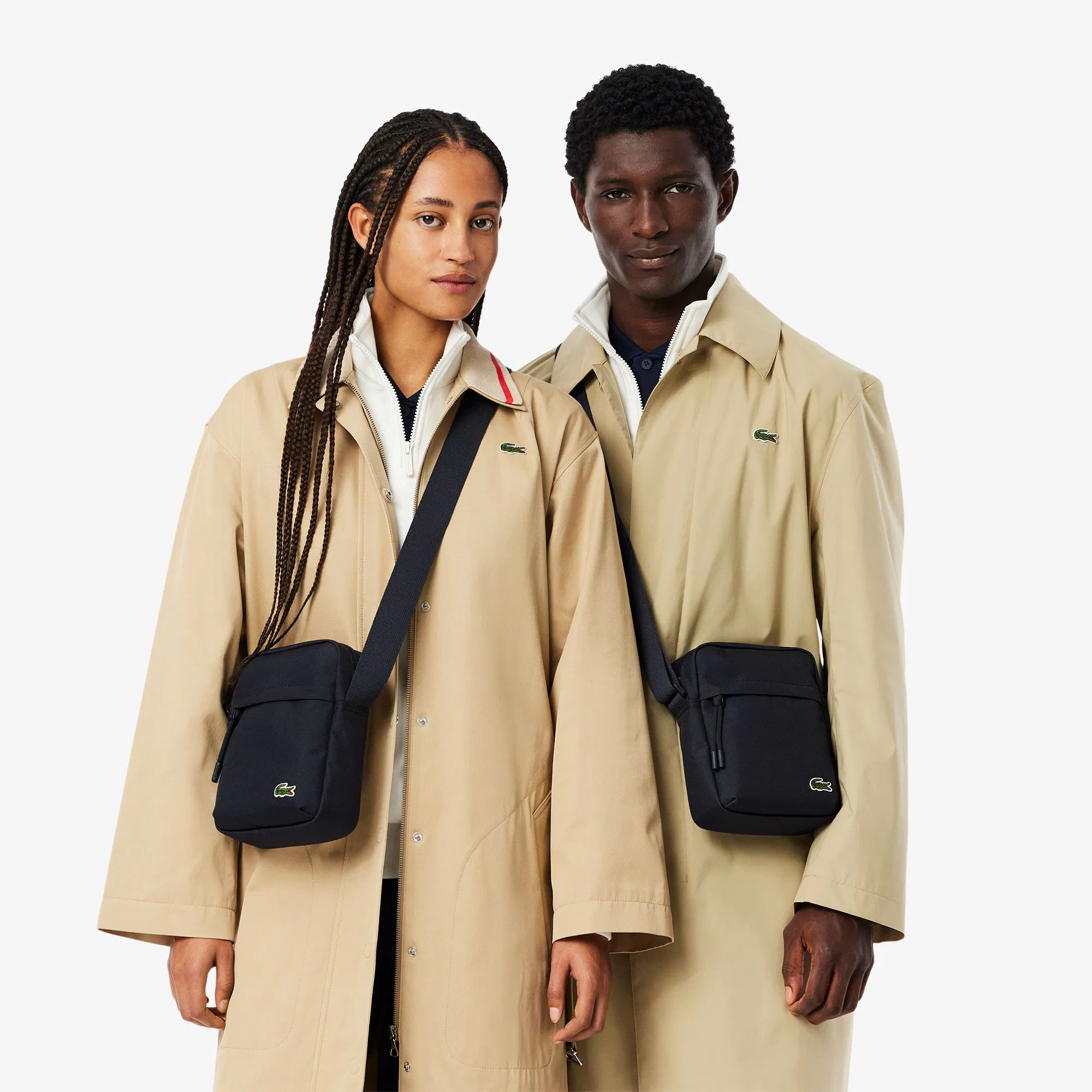 

Классическая сумка Lacoste NEO CROC, Чёрный