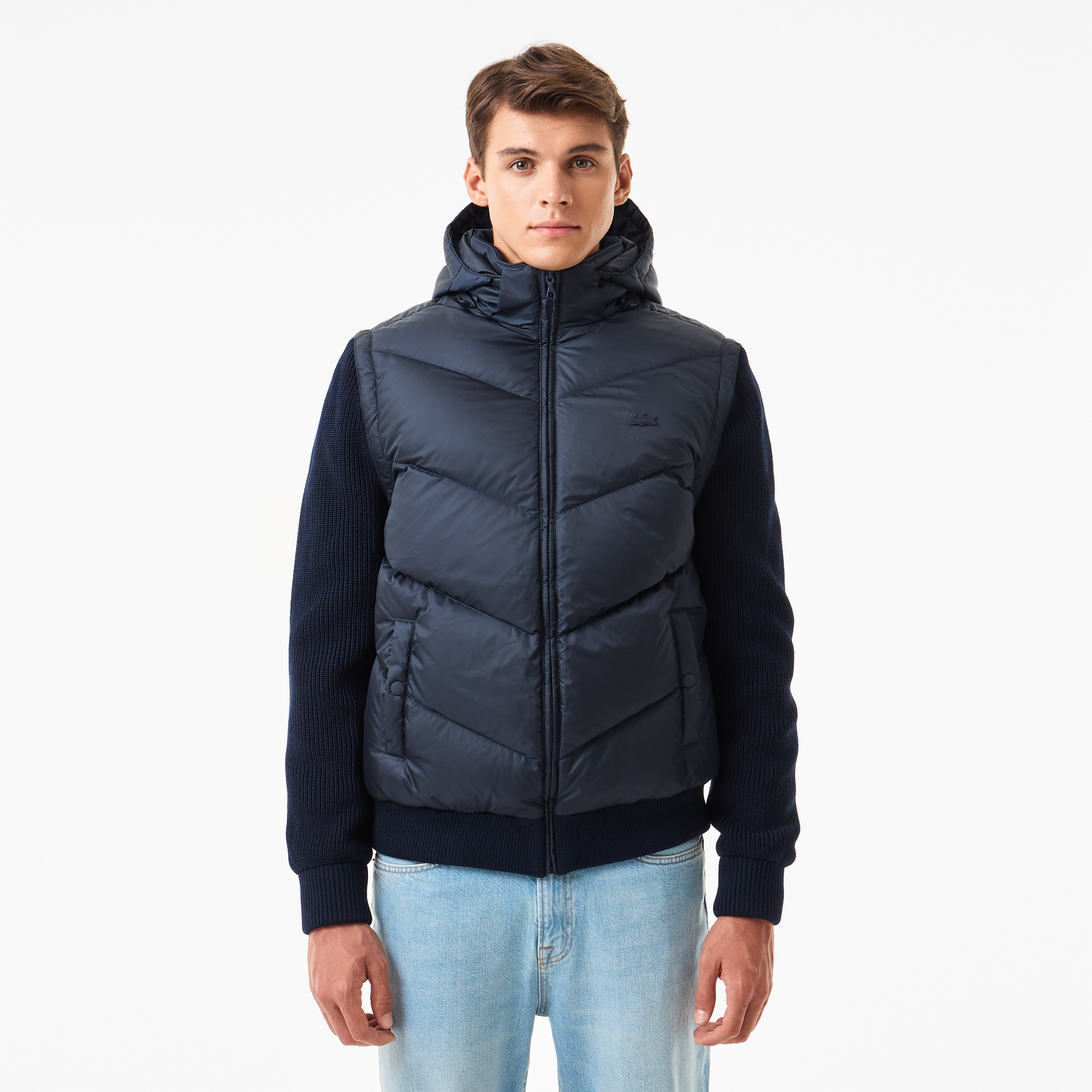 

Мужская куртка-безрукавка Lacoste c отстегивающимися рукавами, Синий