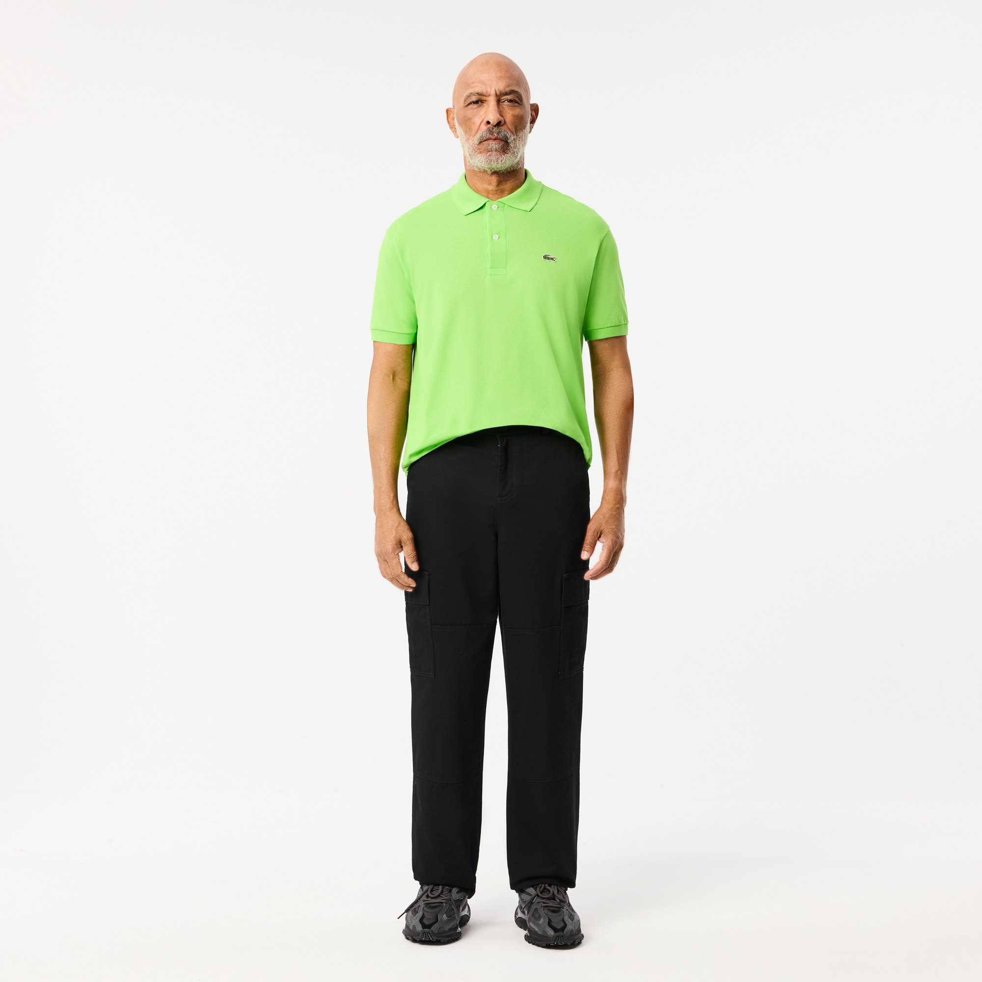 Мужские брюки Lacoste из органического хлопка, черный, арт. HH5945