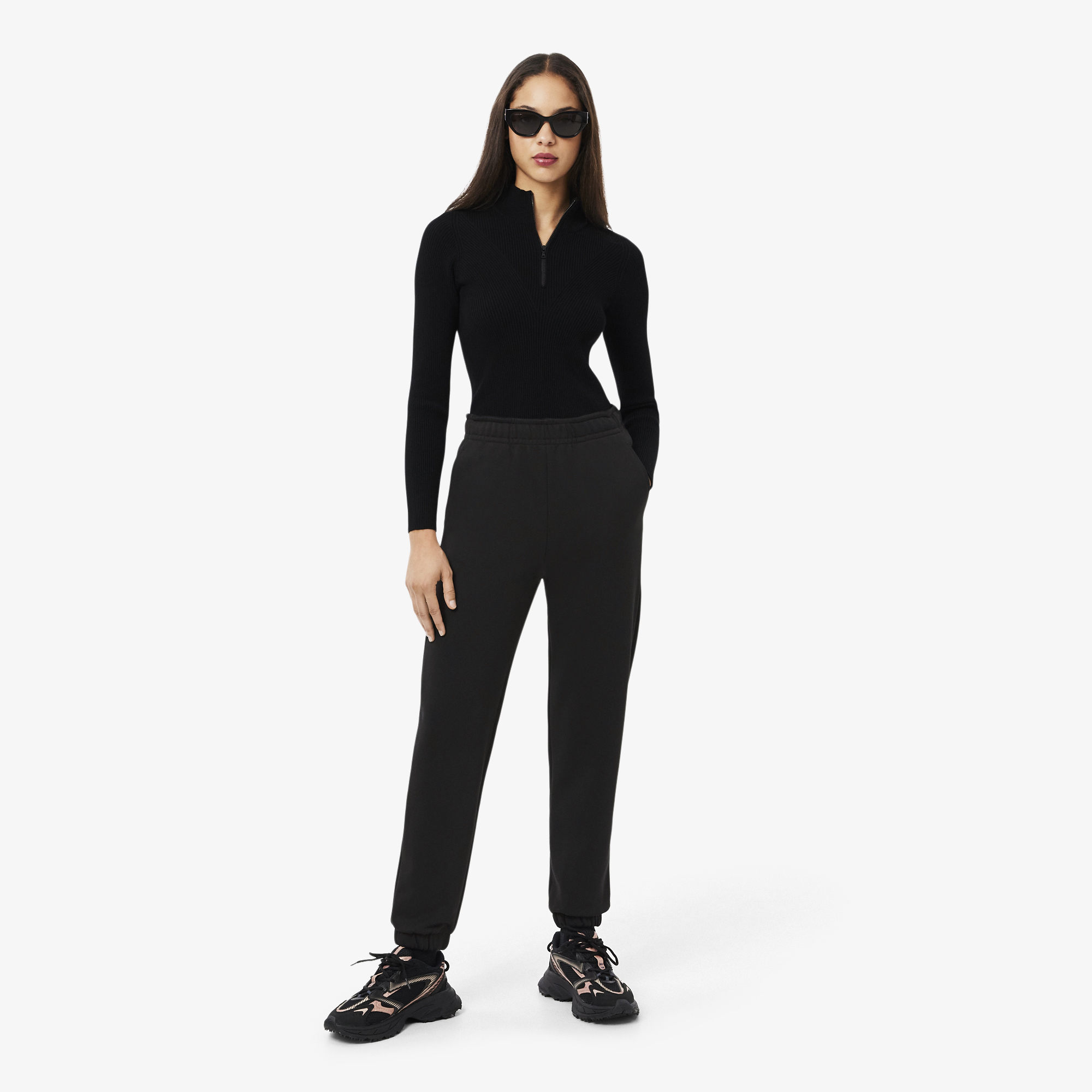 Женские спортивные брюки Lacoste, черный, арт. XF5268