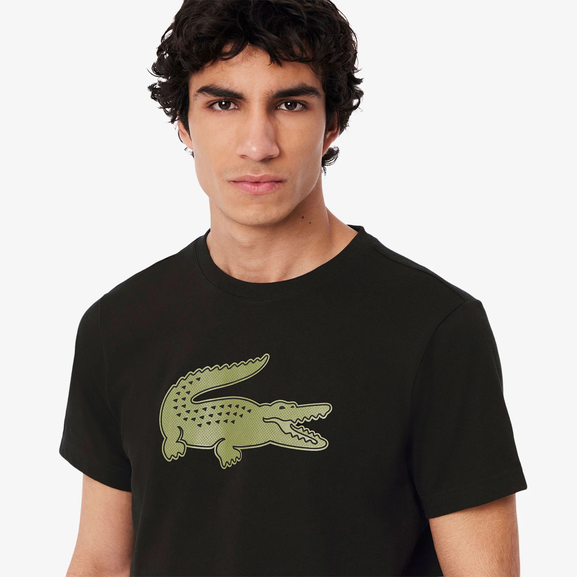 Мужская футболка Lacoste с принтом 2