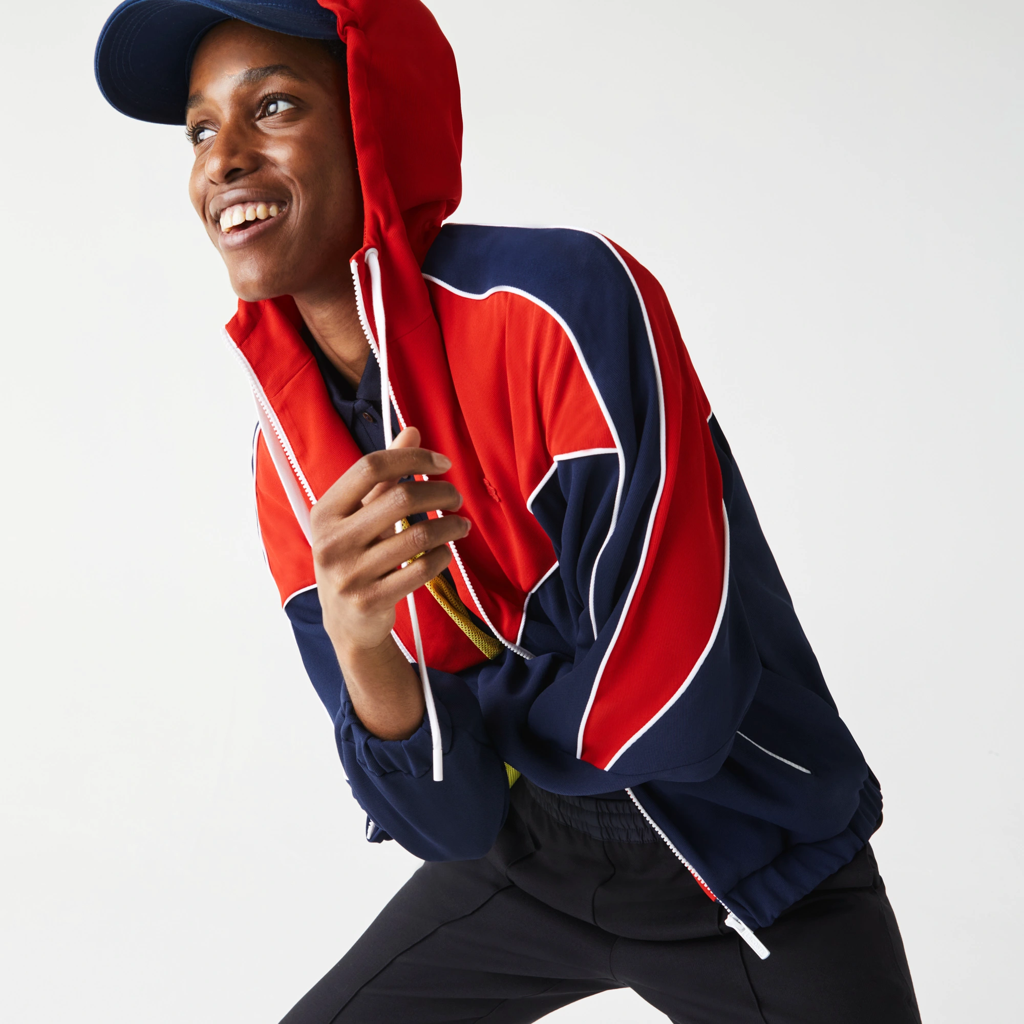 Толстовка на молнии Lacoste, разноцветный, арт. SF0529