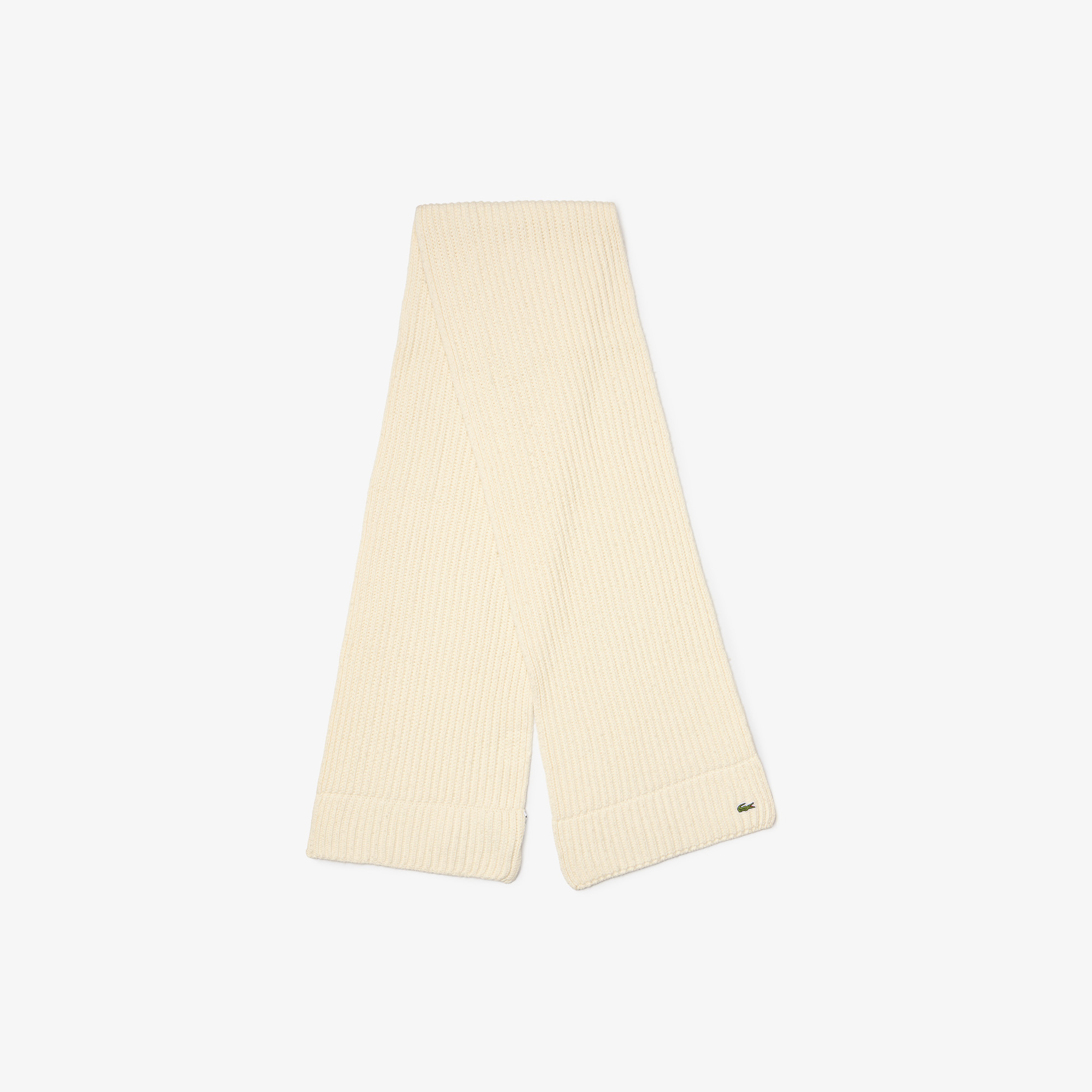 Шарф Lacoste, белый, арт. RE2604