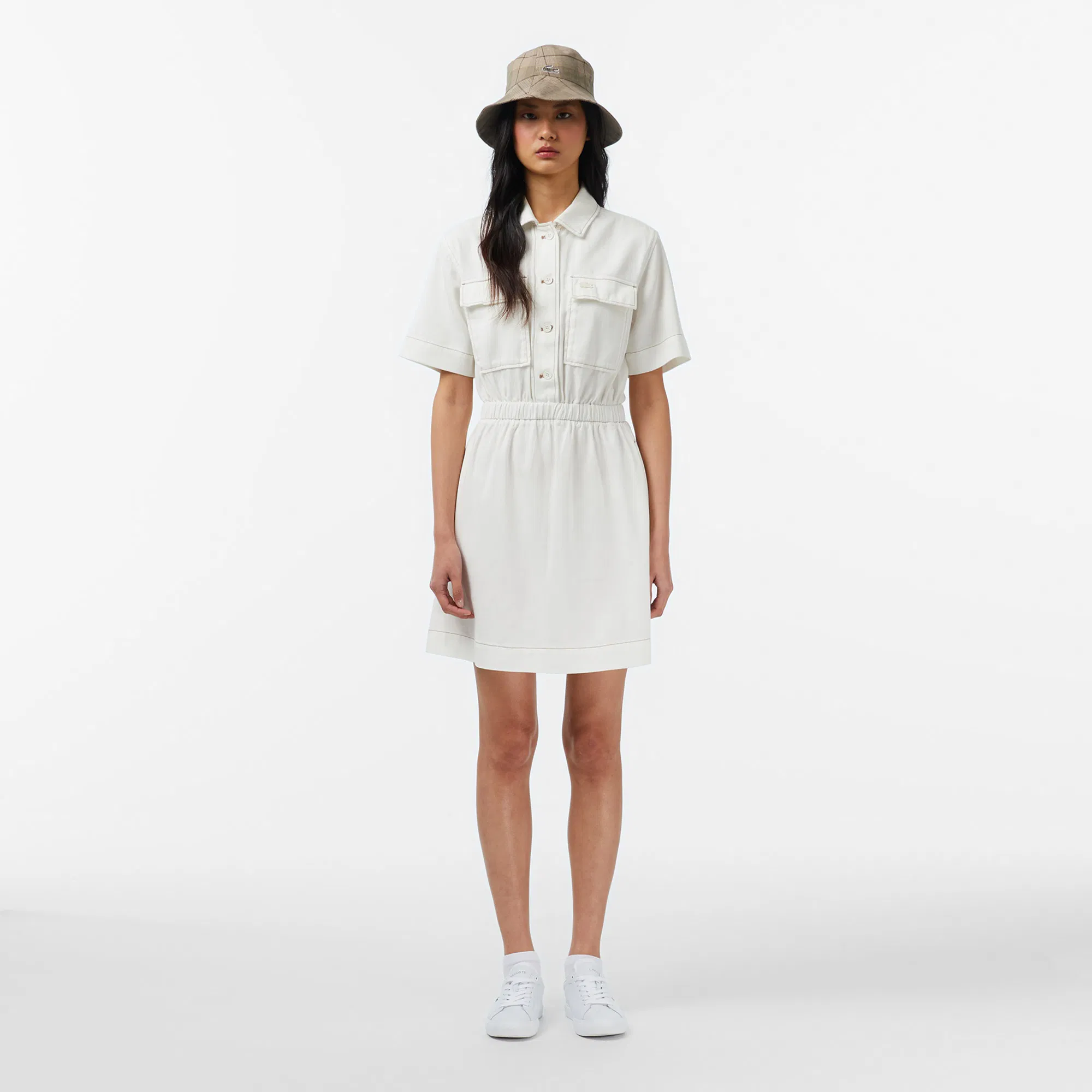 Женское платье Lacoste, белый, арт. EF0616