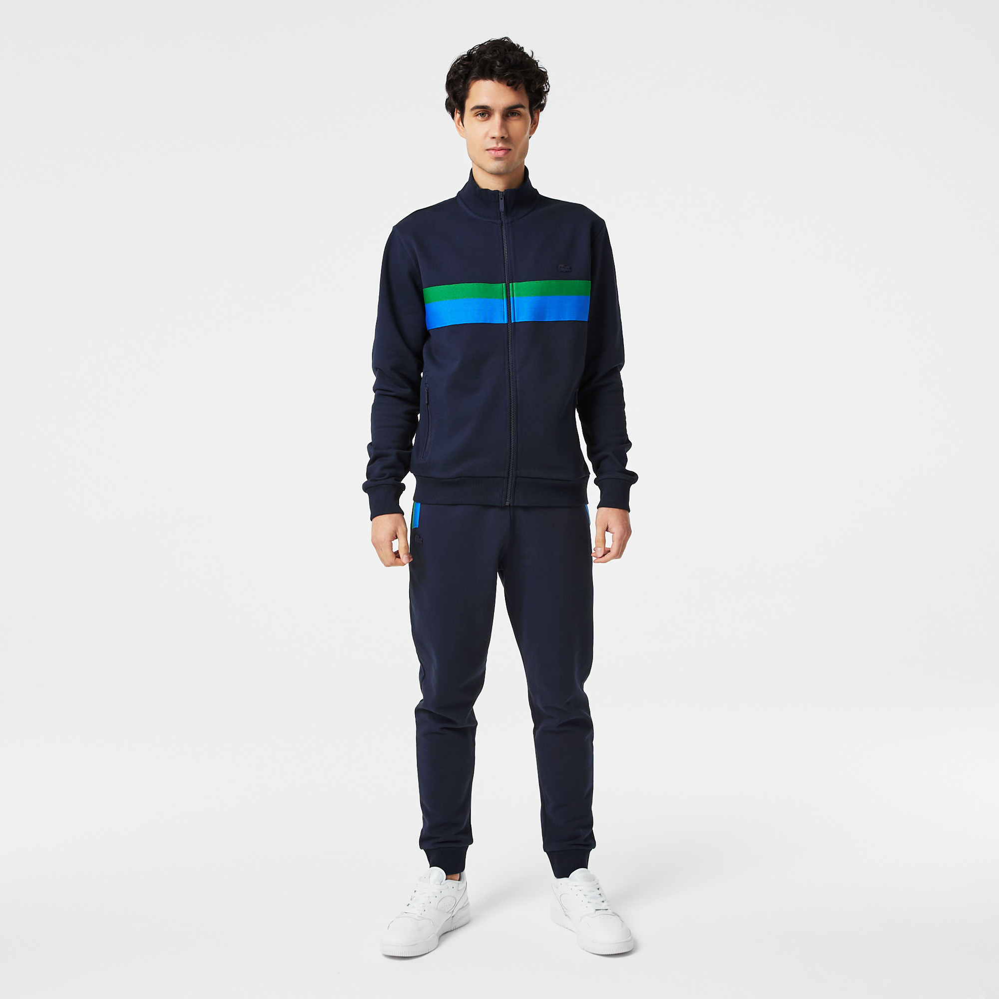 Мужские спортивные брюки Lacoste Slim Fit, синий, арт. XH2409
