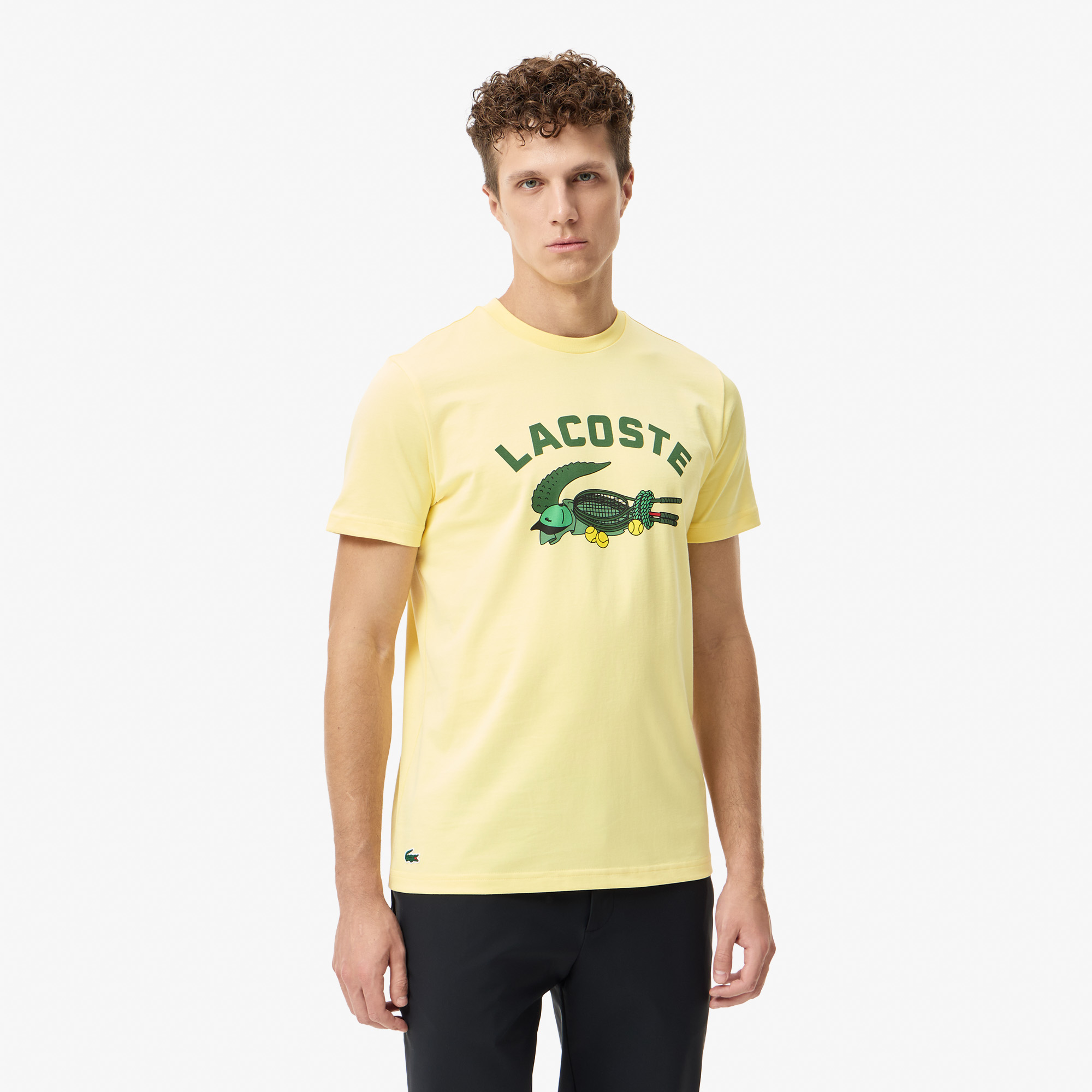 Футболка Lacoste TH4760, желтый, арт. TH4760