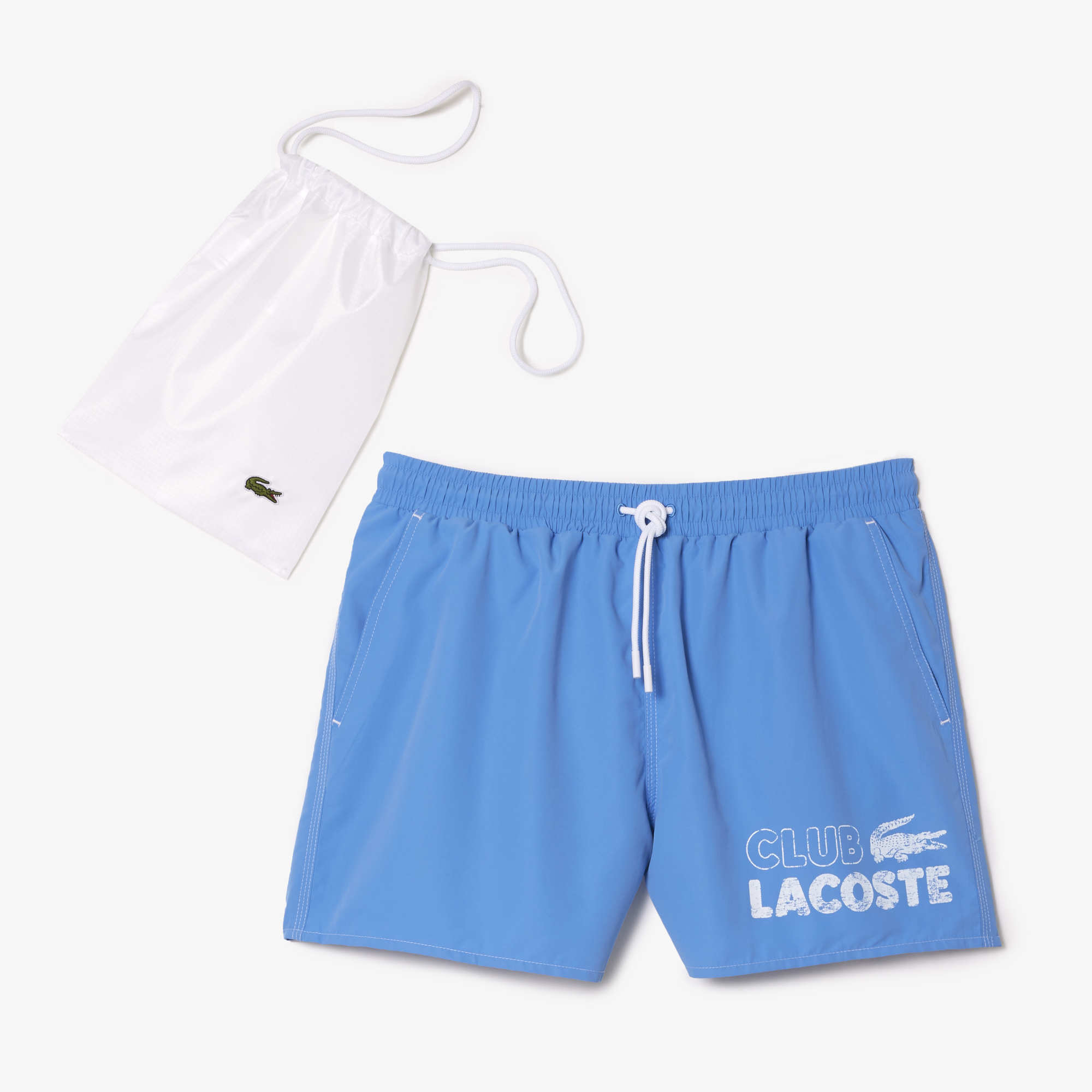 

Мужские плавки Lacoste Quick Dry со встроенной подкладкой, Голубой