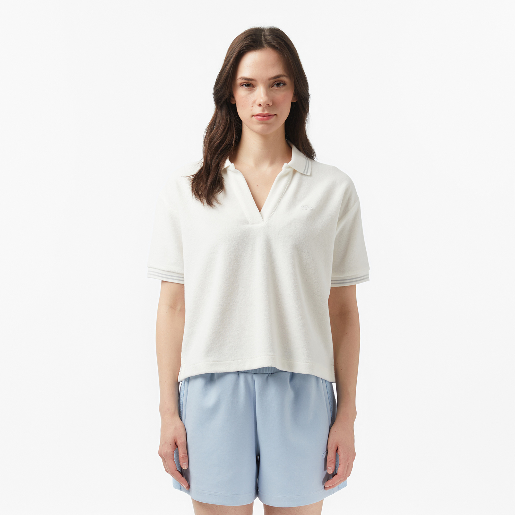 Поло Lacoste, белый, арт. PF0608