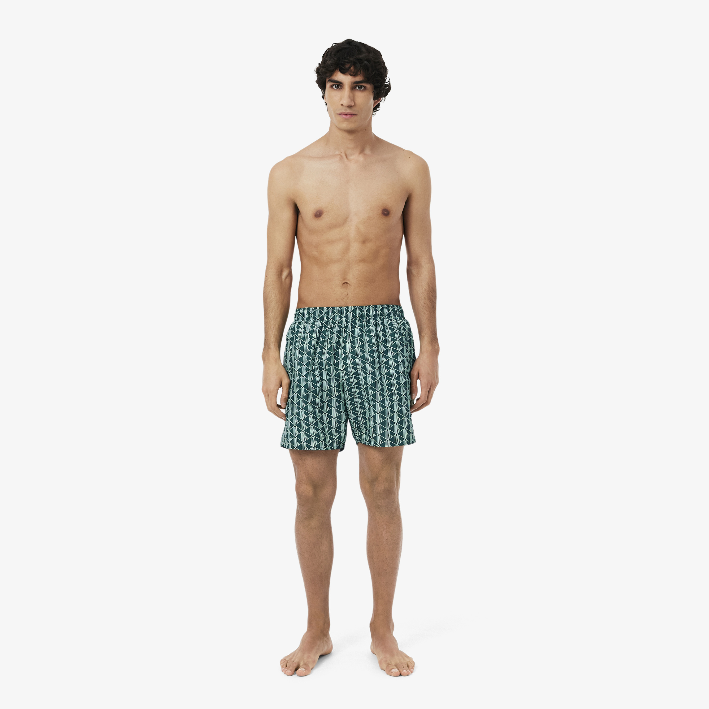 

Мужские плавательные шорты Lacoste, Зелёный