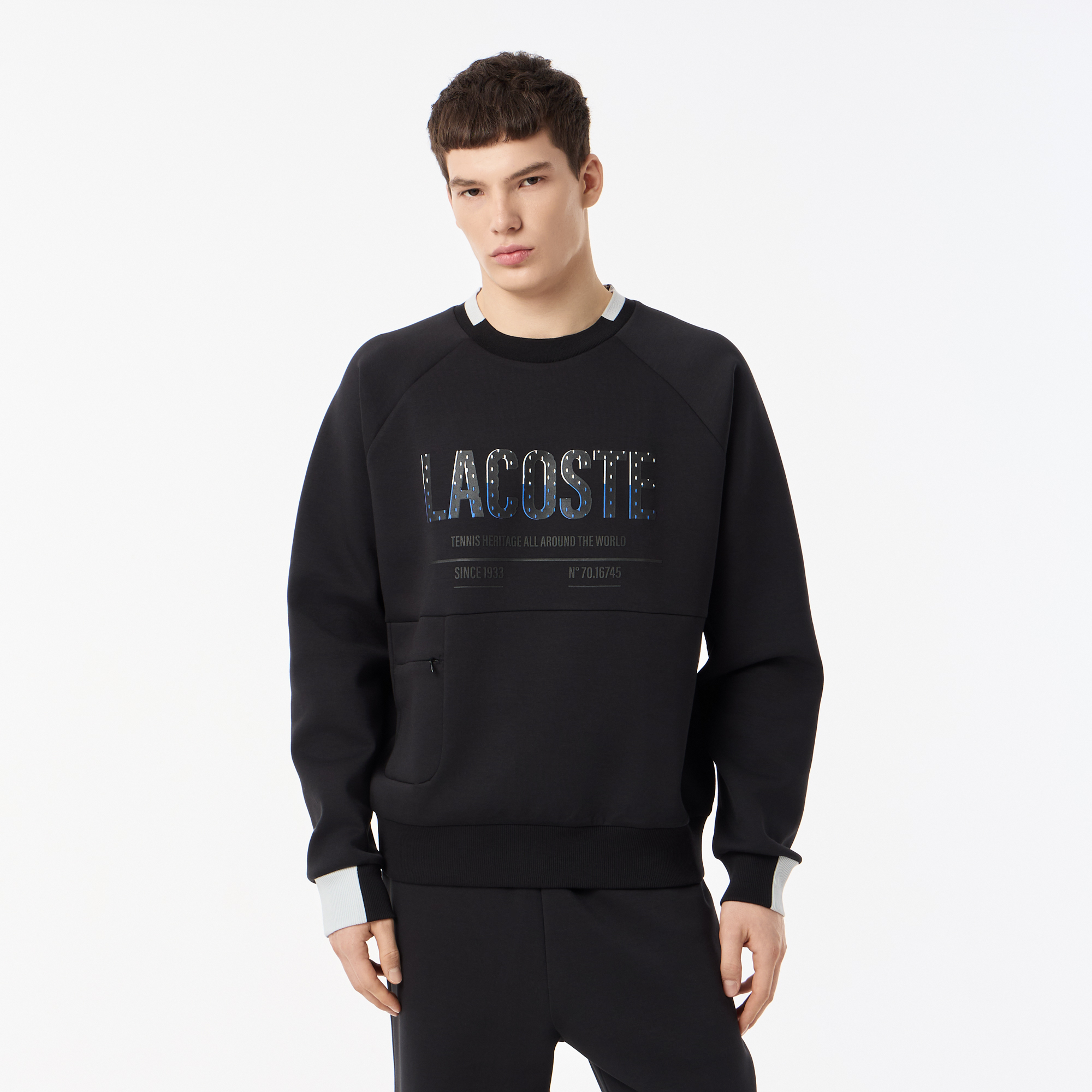 Толстовка Lacoste, черный, арт. SH0507
