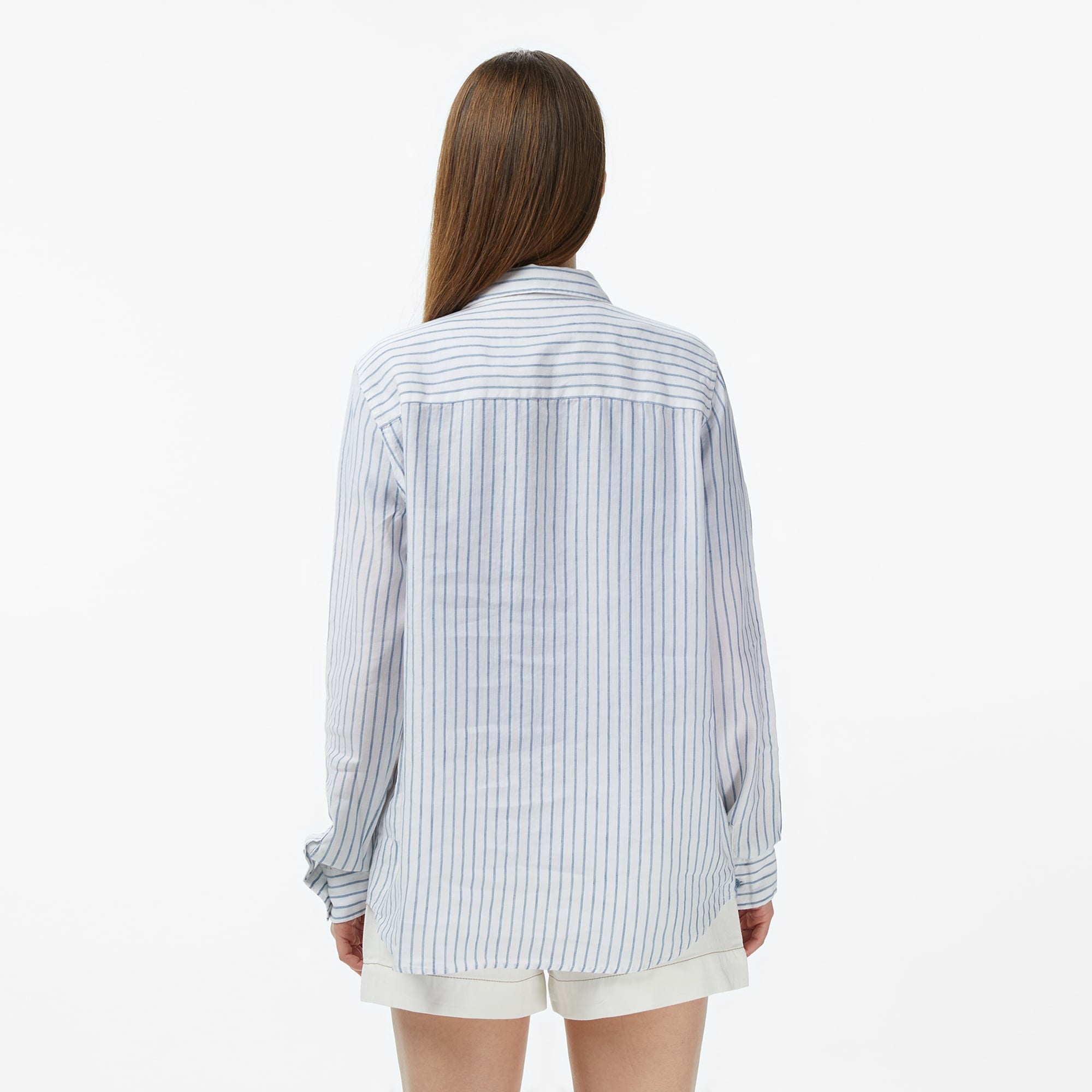 Женская рубашка Lacoste из смеси льна 2
