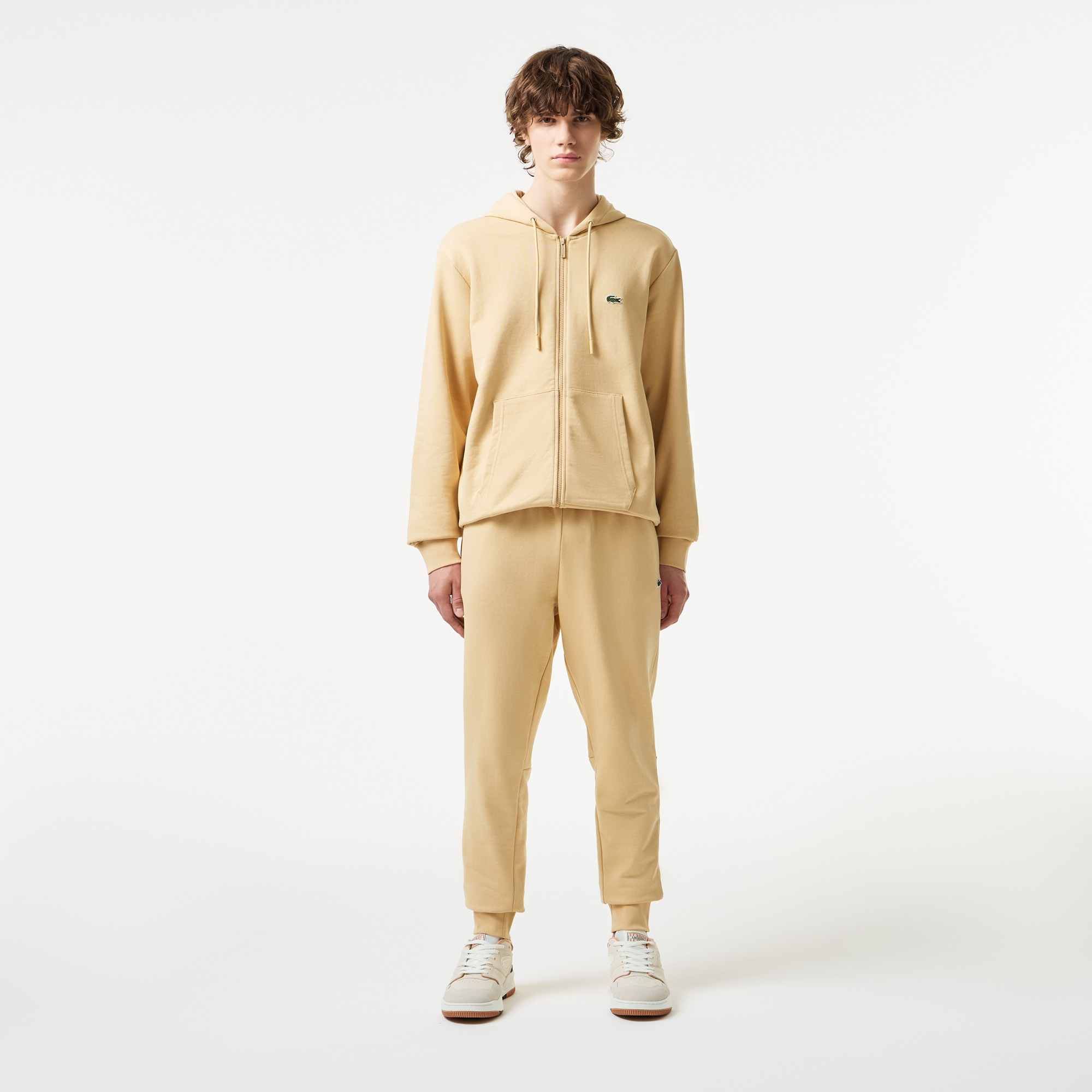 Мужские спортивные брюки Lacoste, бежевый, арт. XH9624T