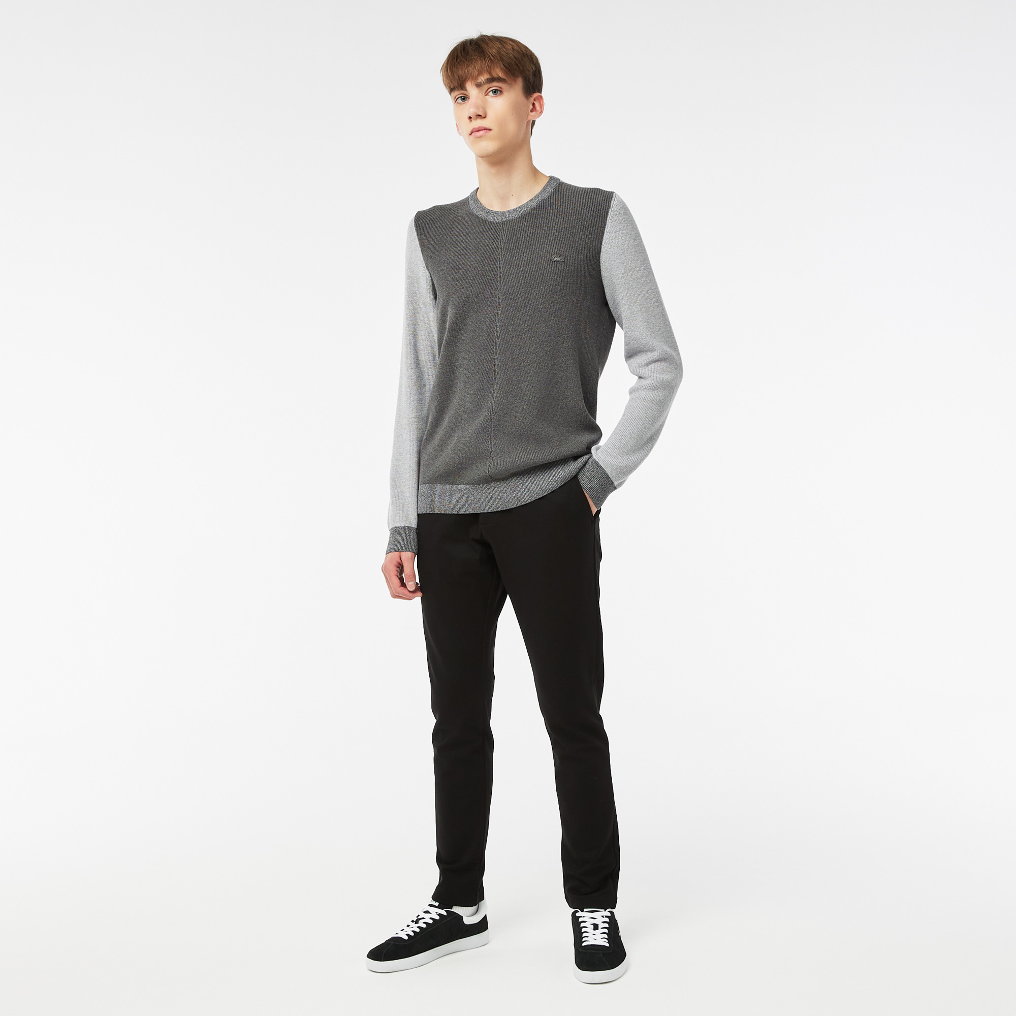 

Мужские брюки Lacoste Tappered Fit, Чёрный