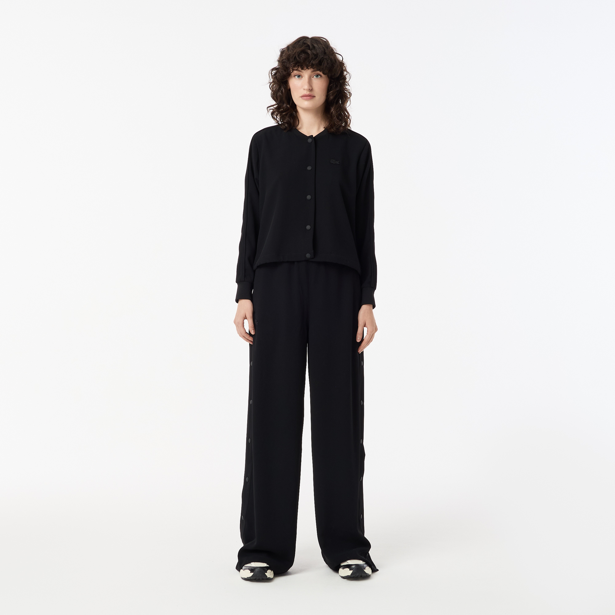 

Женские брюки Lacoste свободного кроя, Чёрный