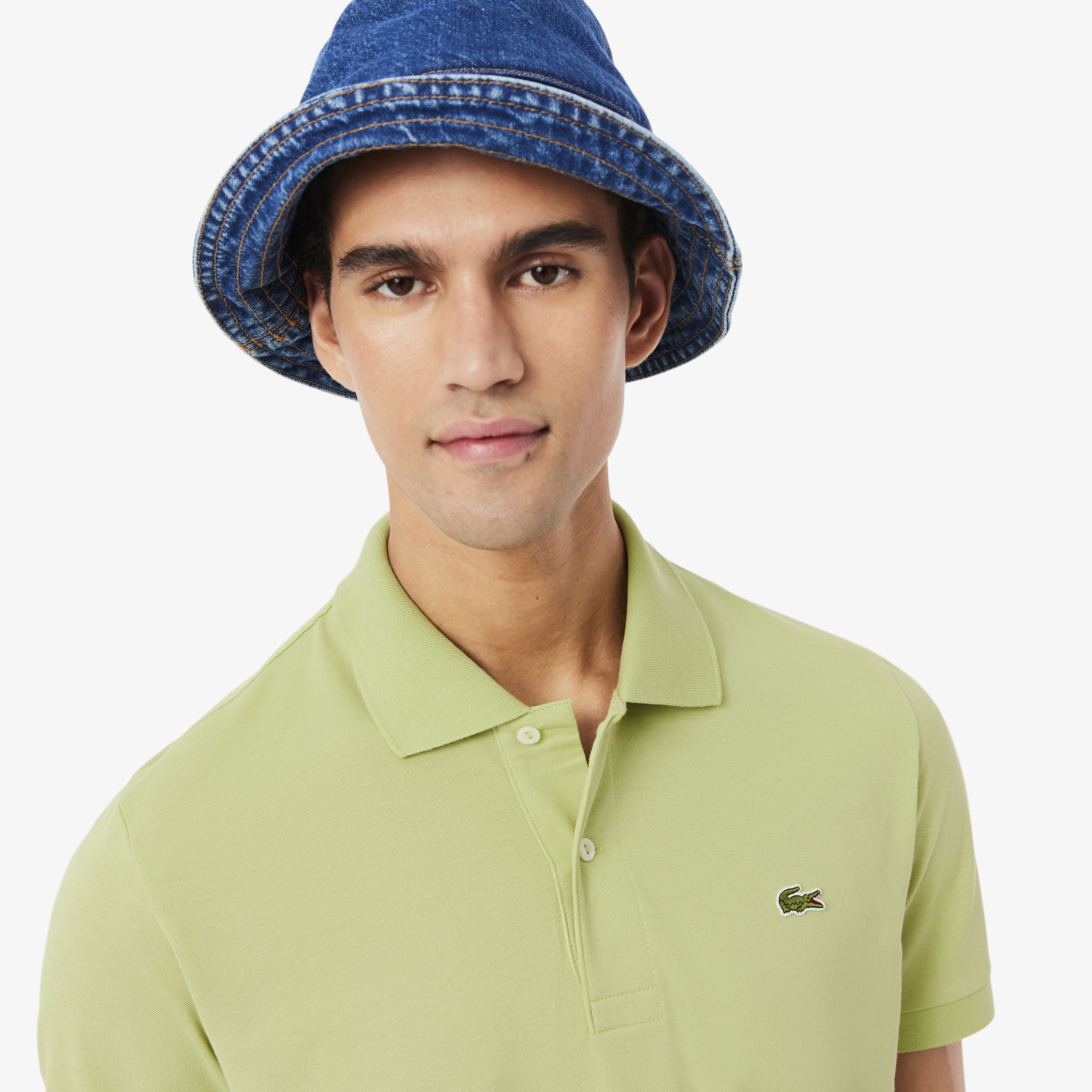 Мужское поло Lacoste из смеси эластичного органического хлопка 2