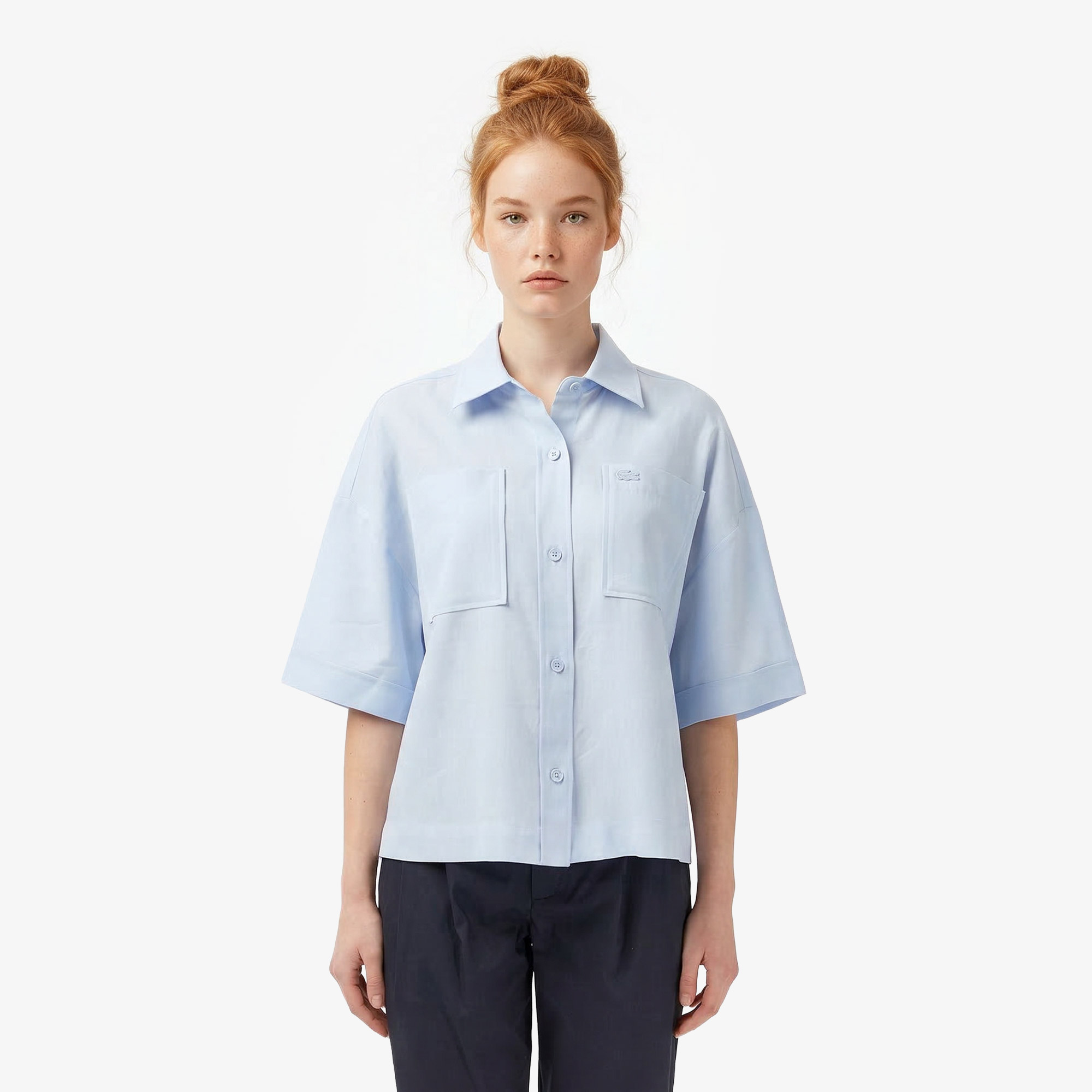 Рубашка Lacoste, голубой, арт. CF0631