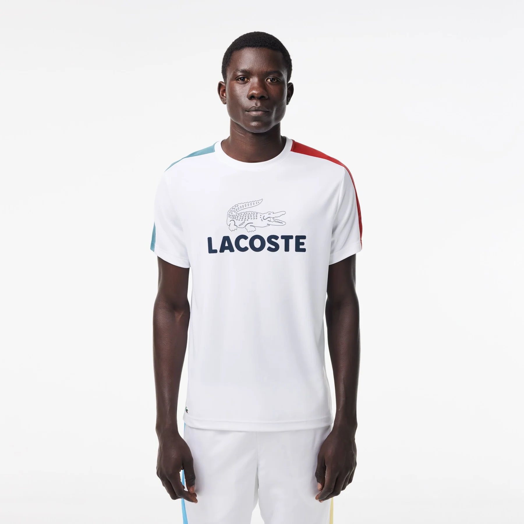 

Мужская футболка Lacoste Regular Fit, Белый