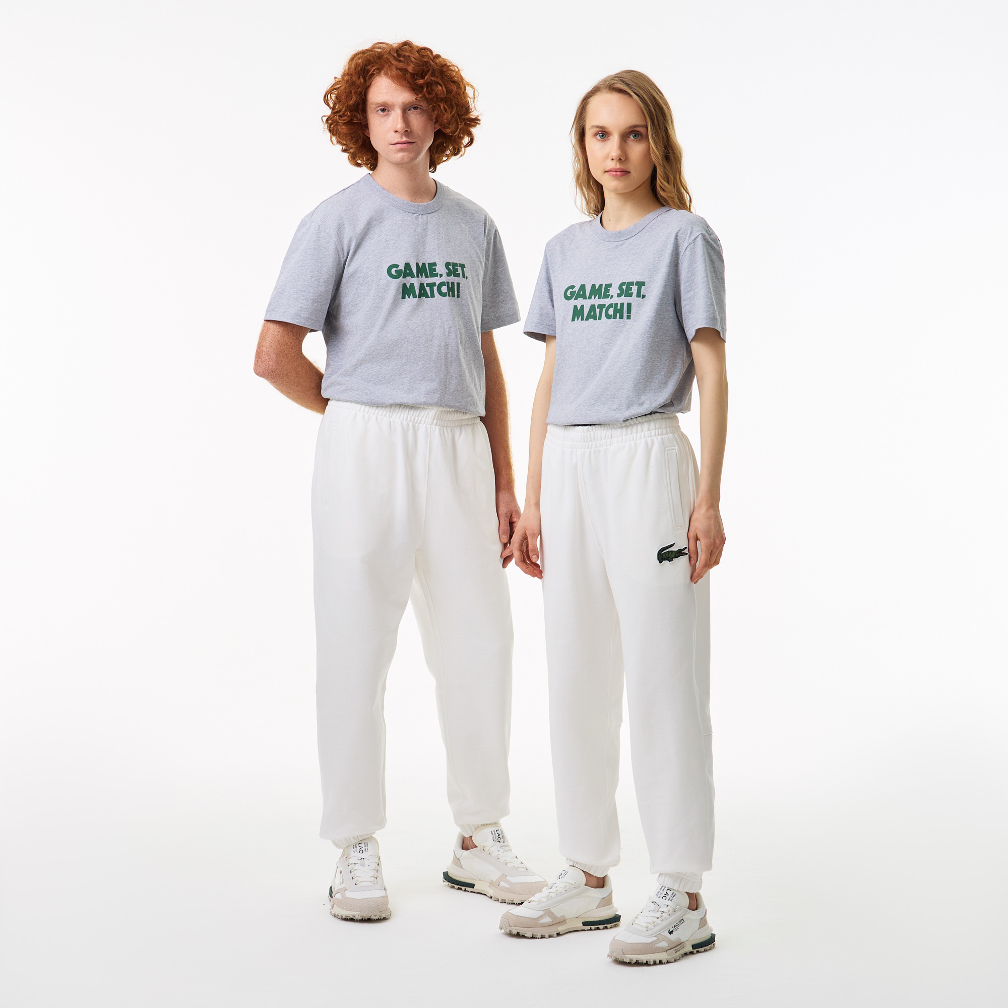 

Брюки Lacoste SPORT унисекс из органического хлопка, Белый