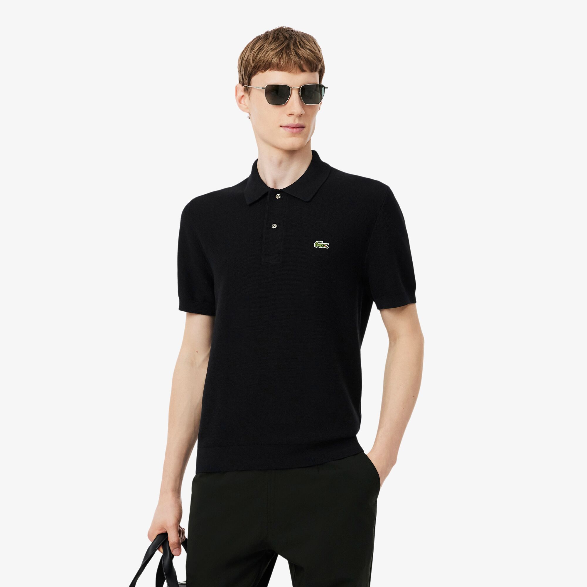 Свитер Lacoste, черный, арт. AH1043