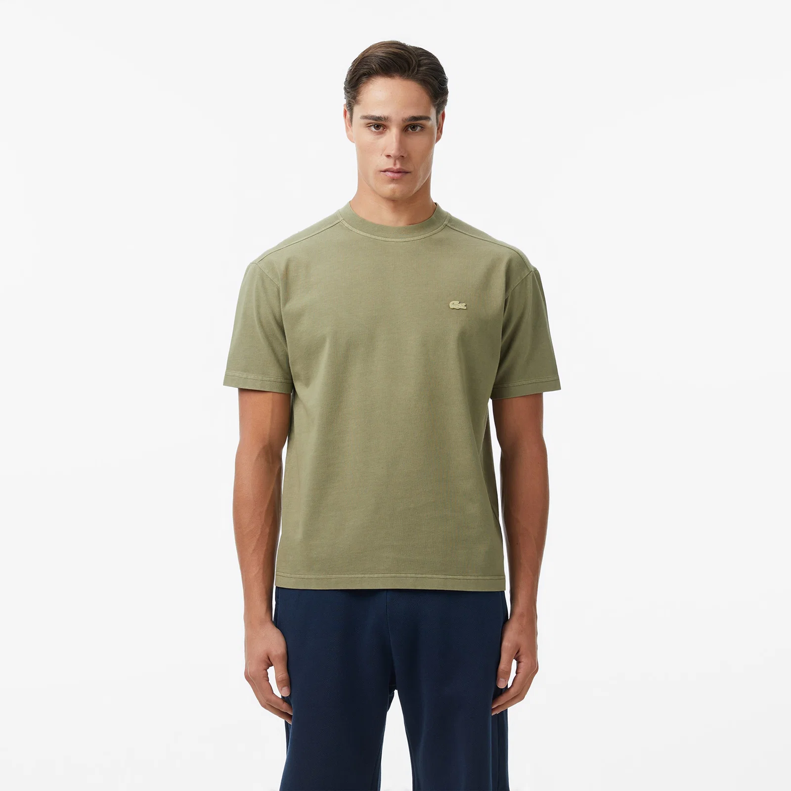 Мужская хлопковая футболка Lacoste