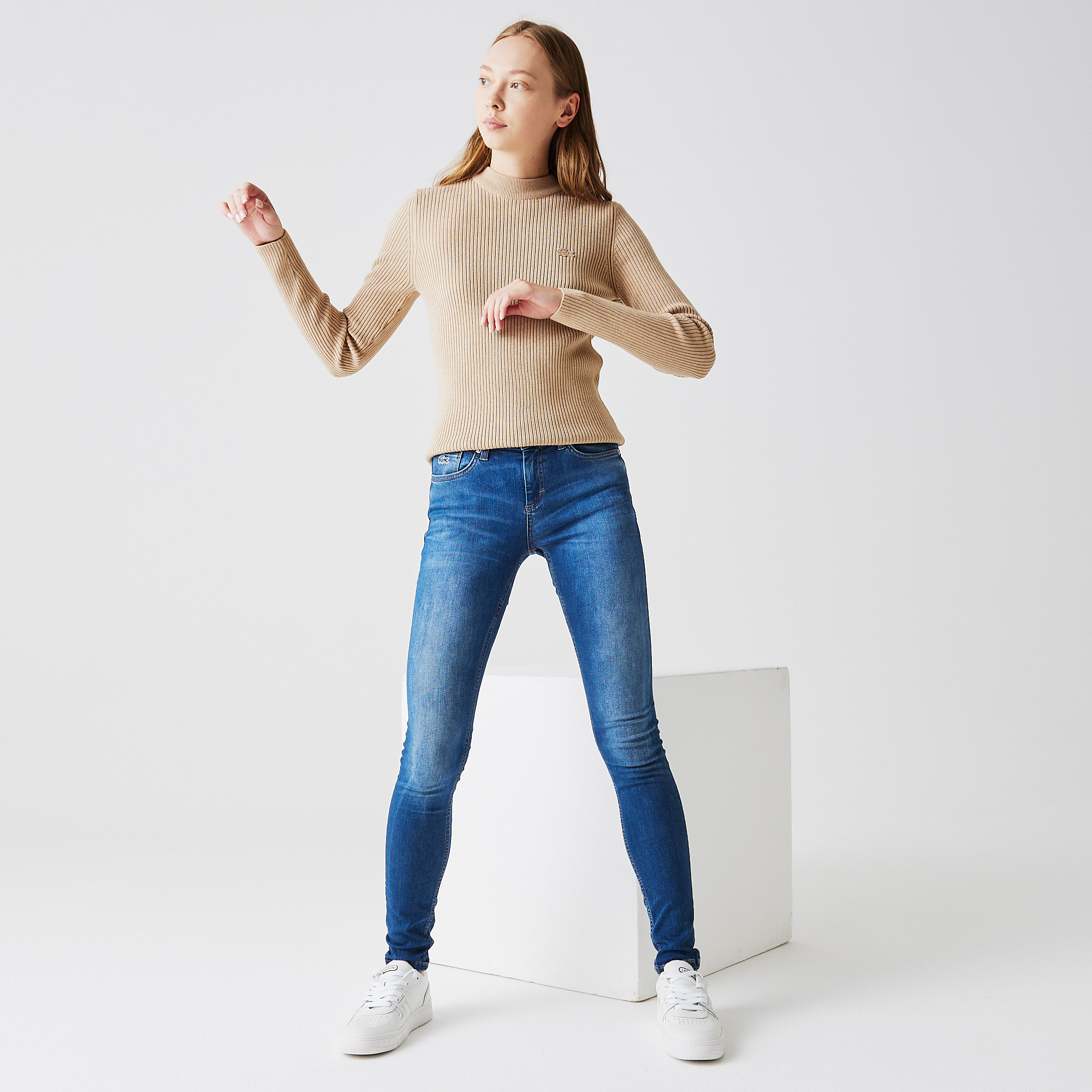 

Женские джинсы Lacoste skinny Fit, Синий