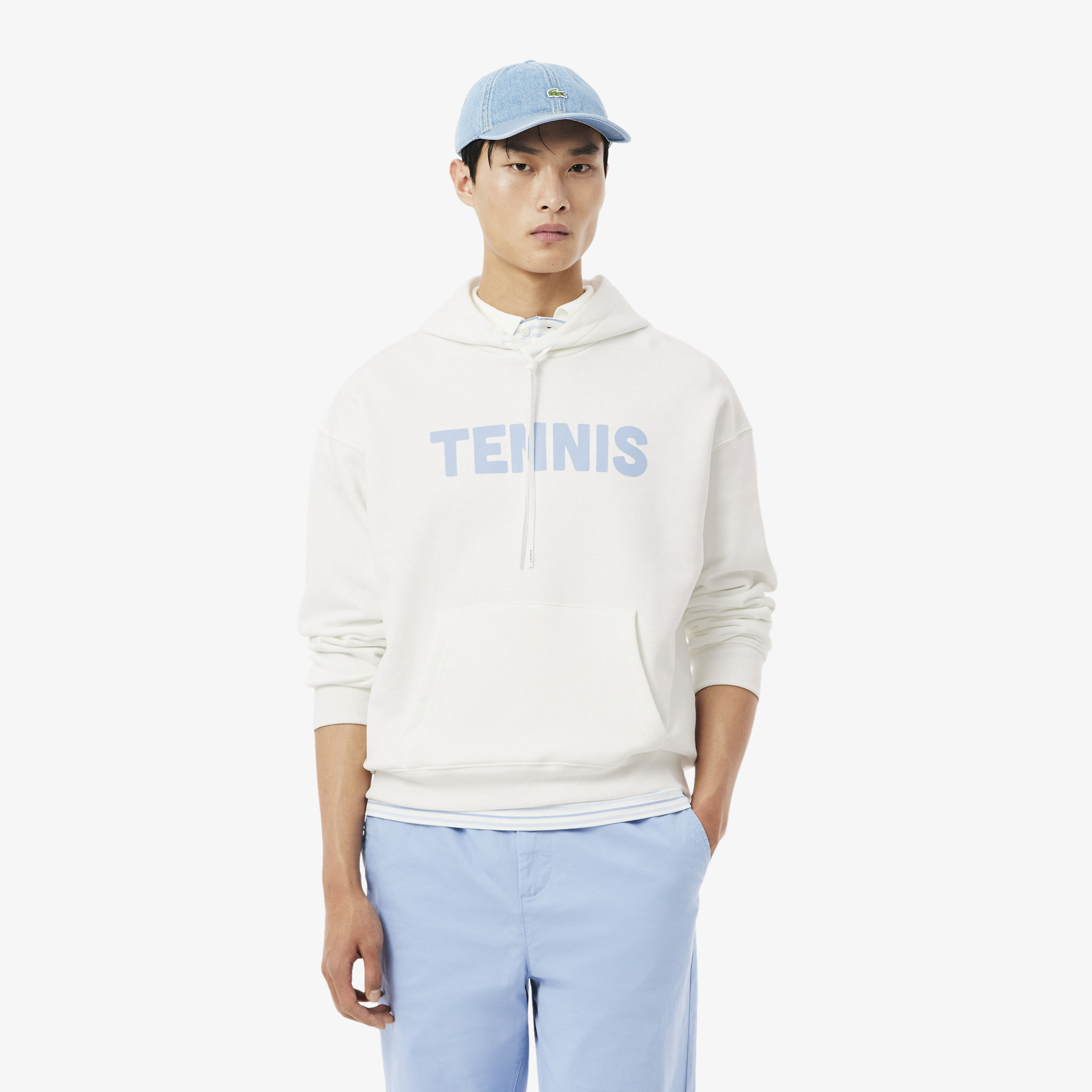 Толстовка Lacoste SH1576, белый, арт. SH1576