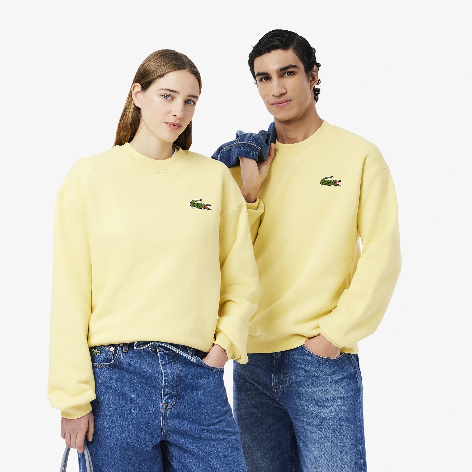 Флисовая толстовка Lacoste Unisex, желтый, арт. SH2741