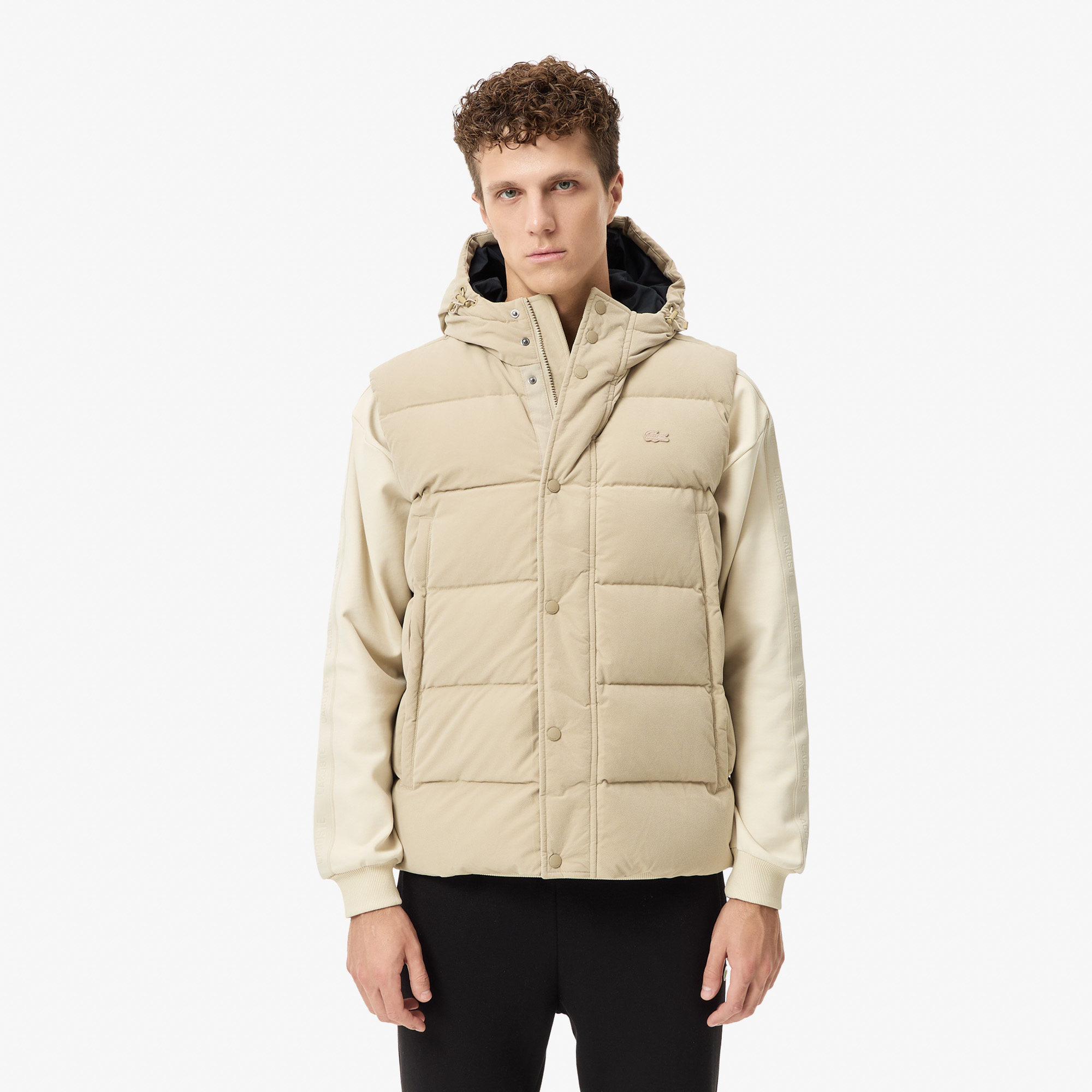 Мужской жилет Lacoste, бежевый, арт. BH2611