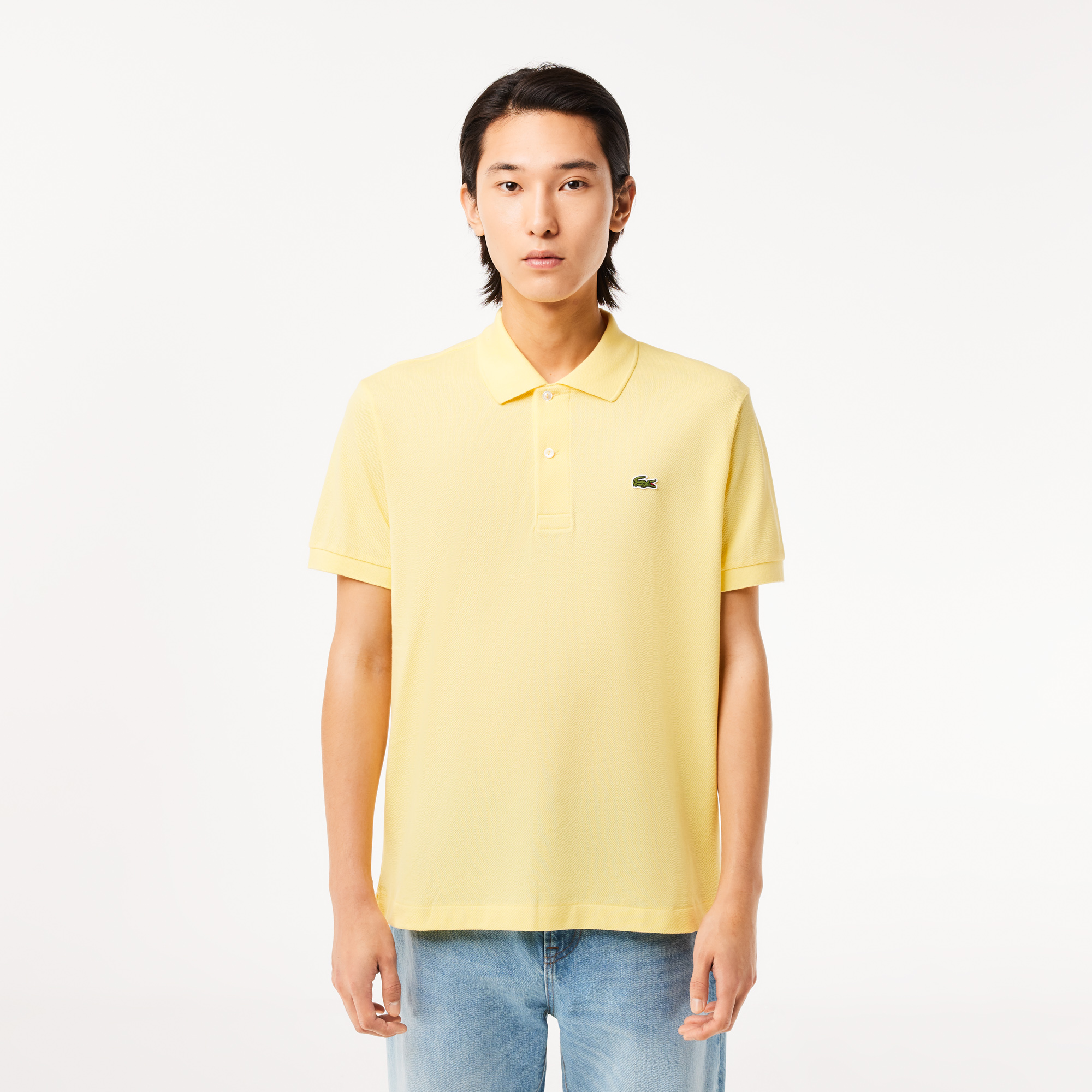 

Мужское поло Lacoste L1212 Classic Fit, Жёлтый