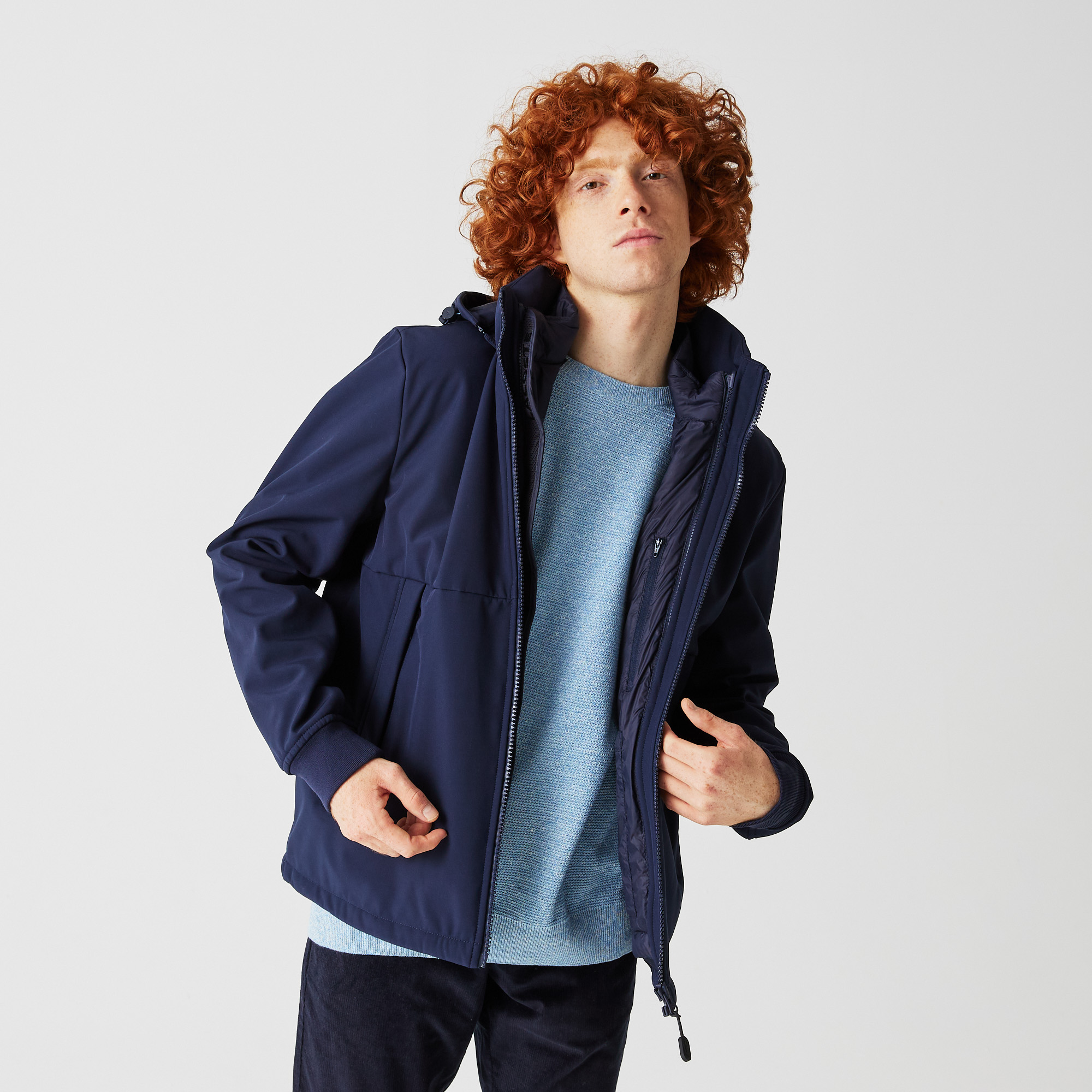 Мужская куртка Lacoste, синий, арт. BH0216