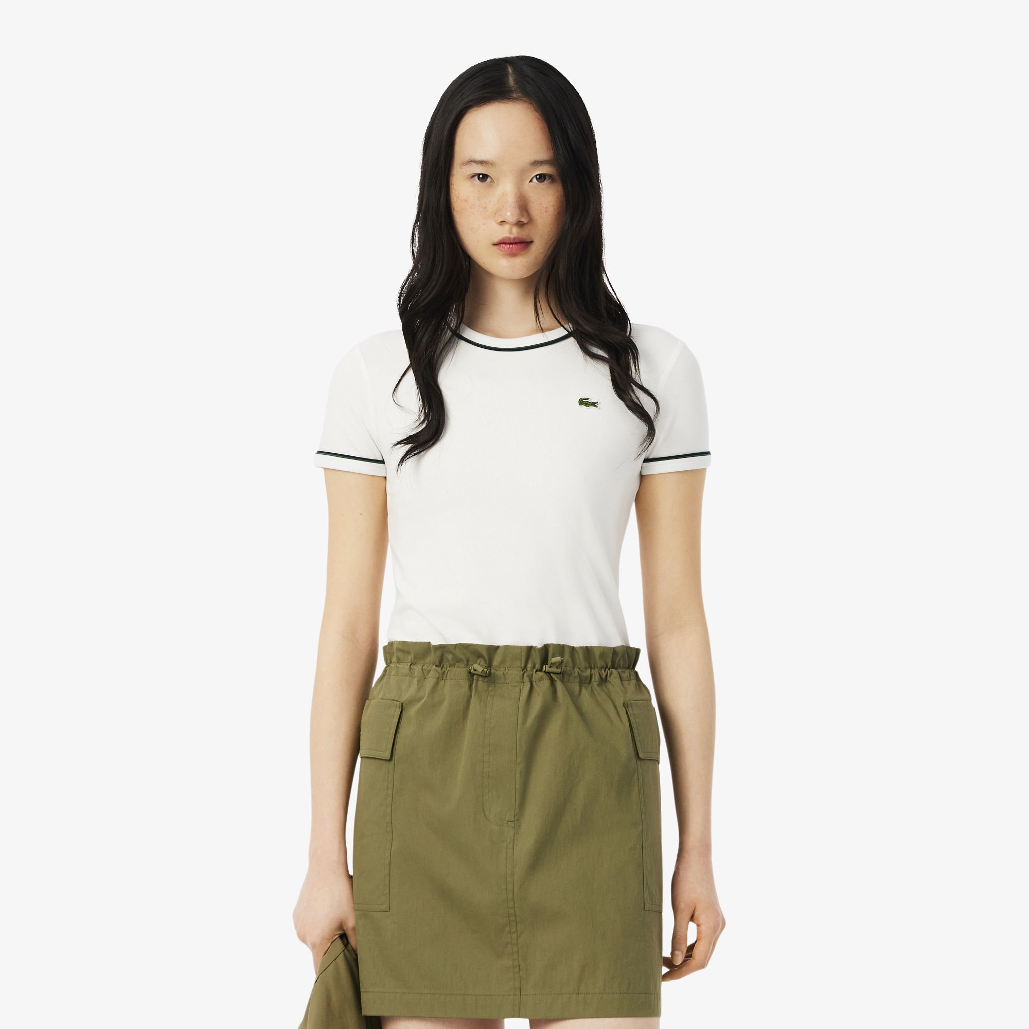 Футболка Lacoste, белый, арт. TF5289