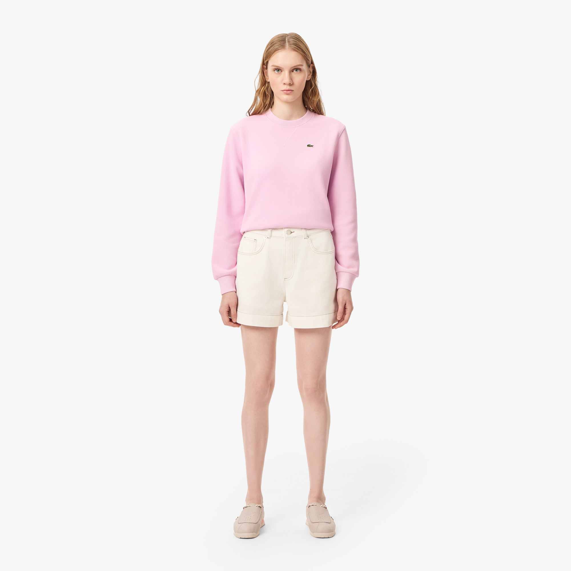 Шорты-бермуды Lacoste, белый, арт. FF0616