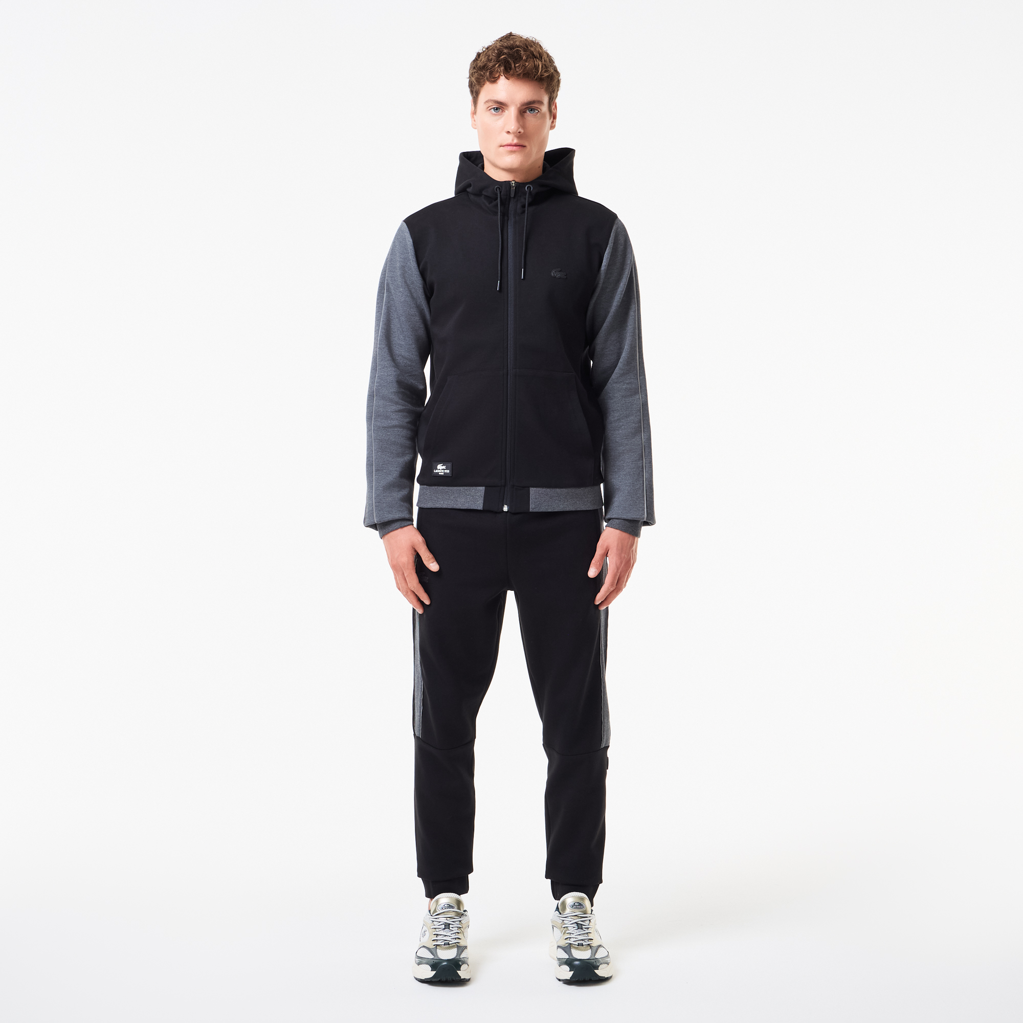 Мужские спортивные брюки Lacoste, черный, арт. XH2503