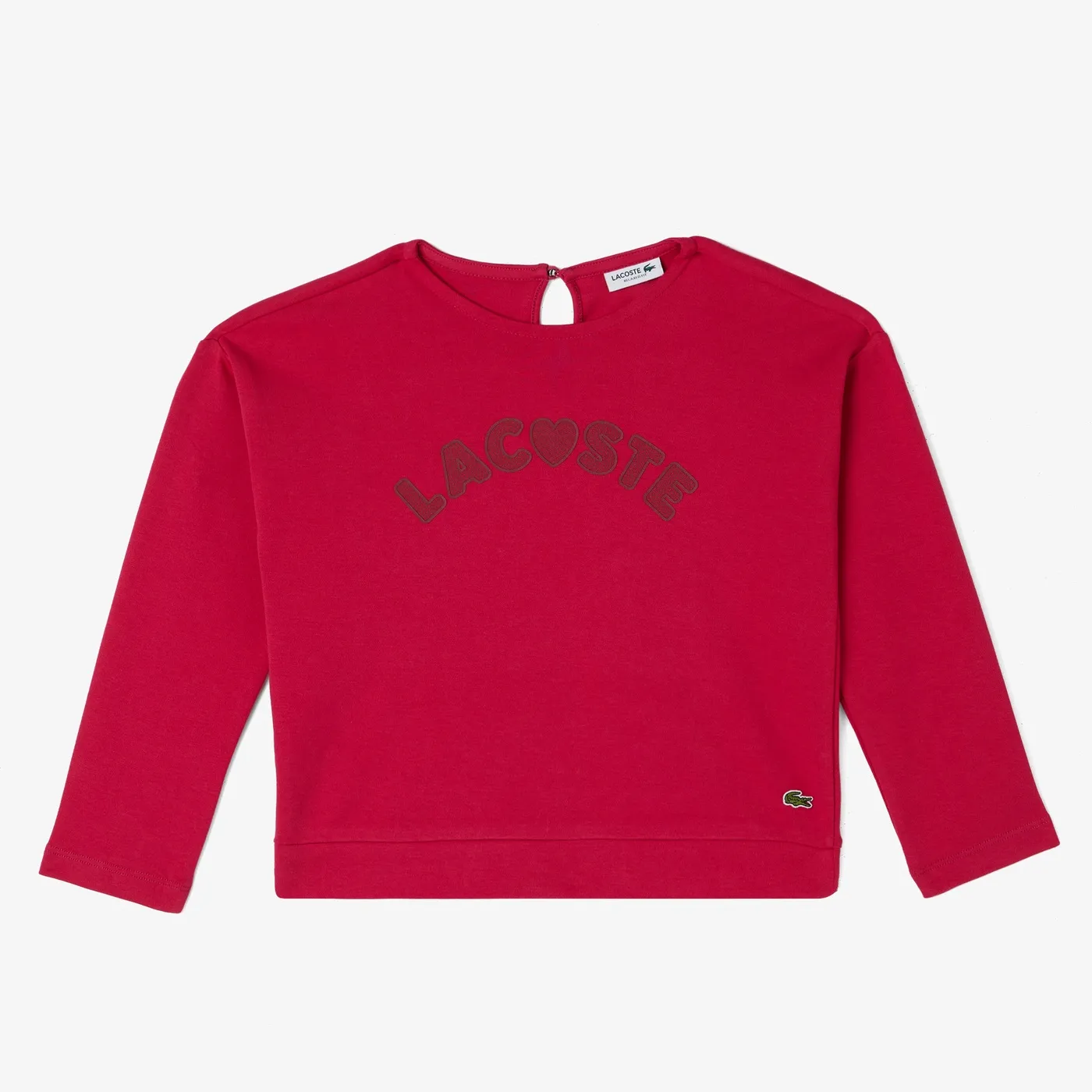 

Детская хлопковая футболка Lacoste, Фиолетовый