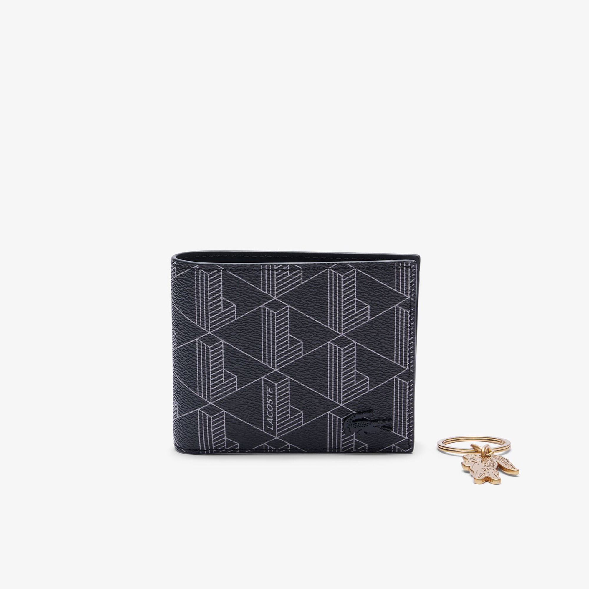 Мужской кошелёк Lacoste BLEND, черный, арт. NH4801LX