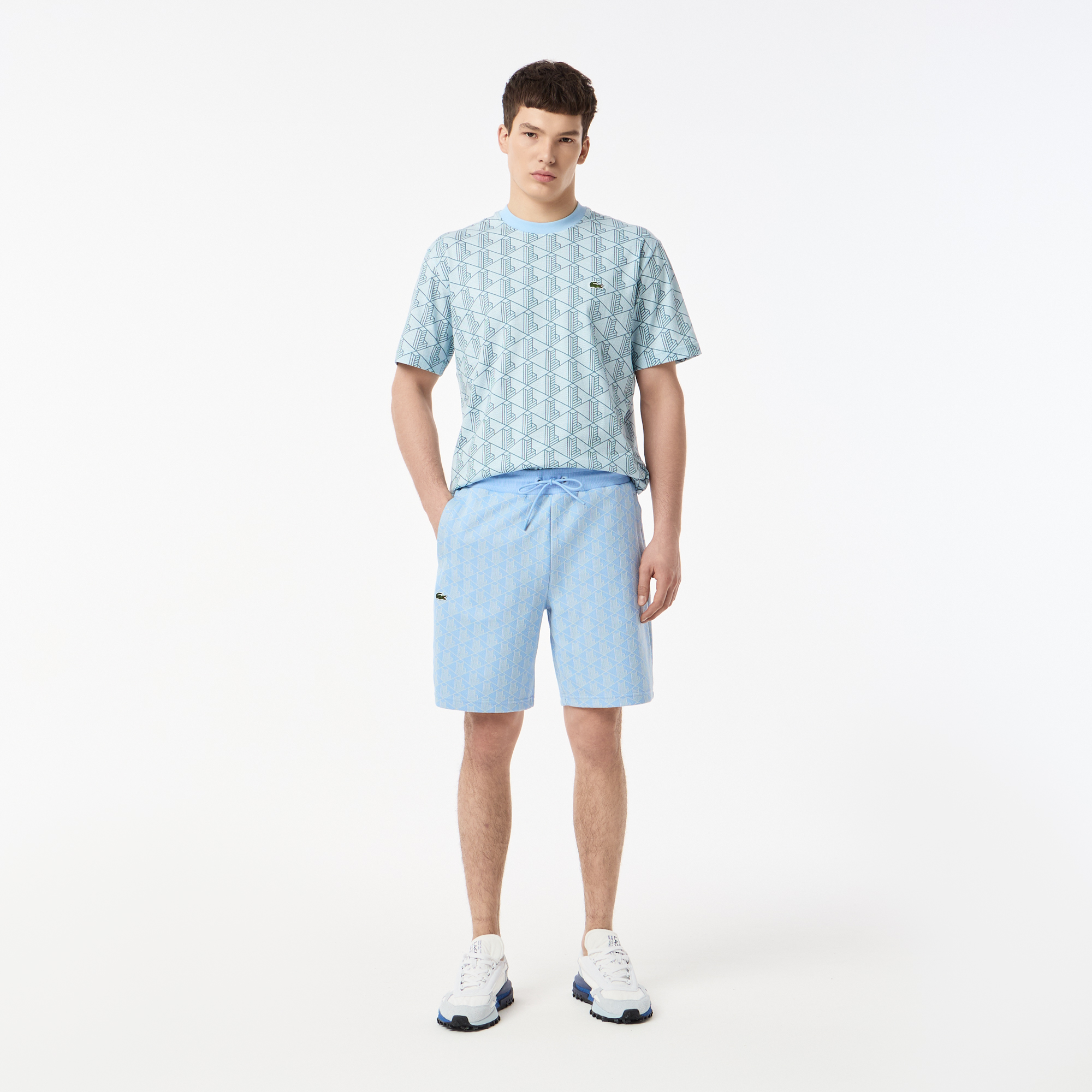 Мужские спортивные шорты Lacoste, синий, арт. GH0403