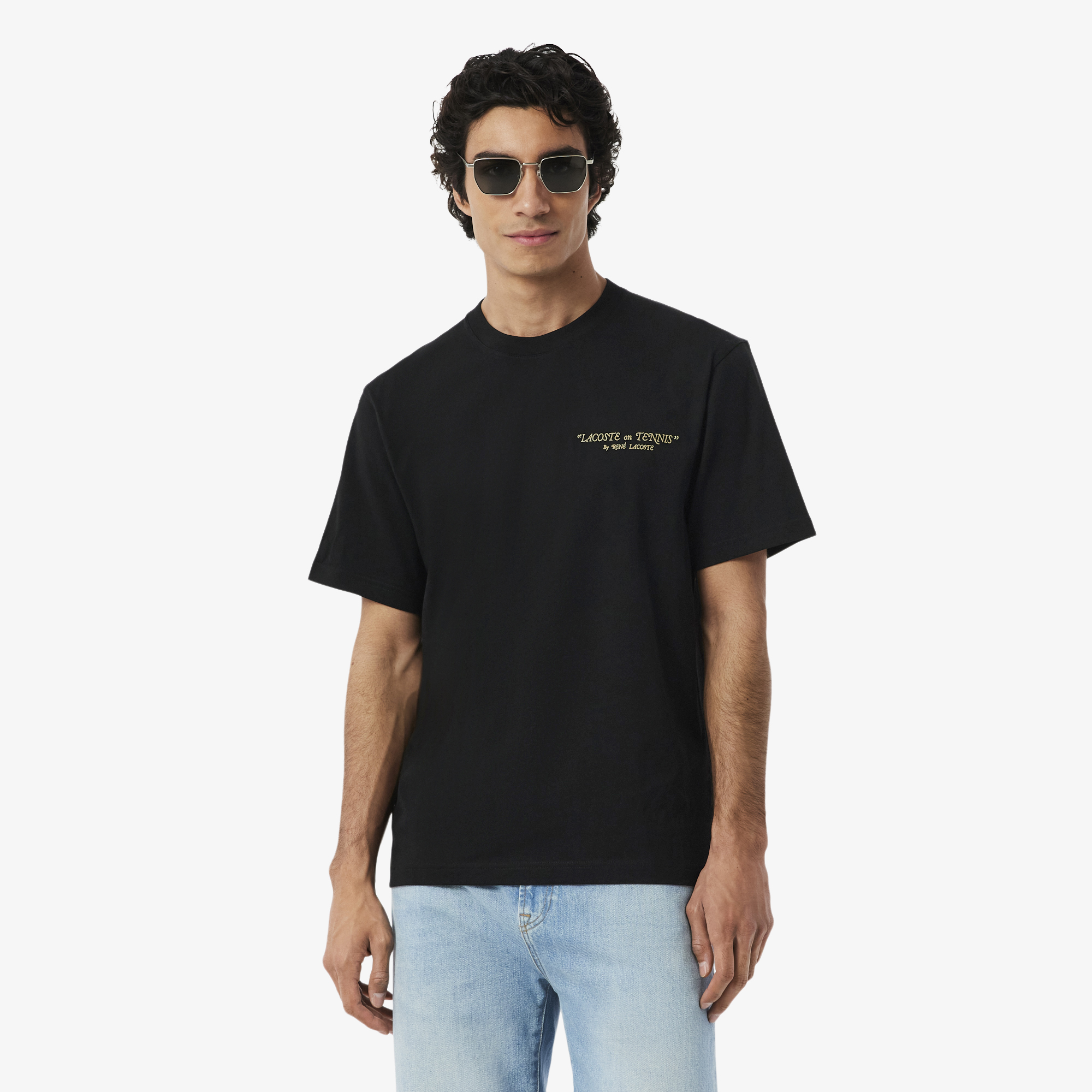 Футболка Lacoste, черный, арт. TH1425